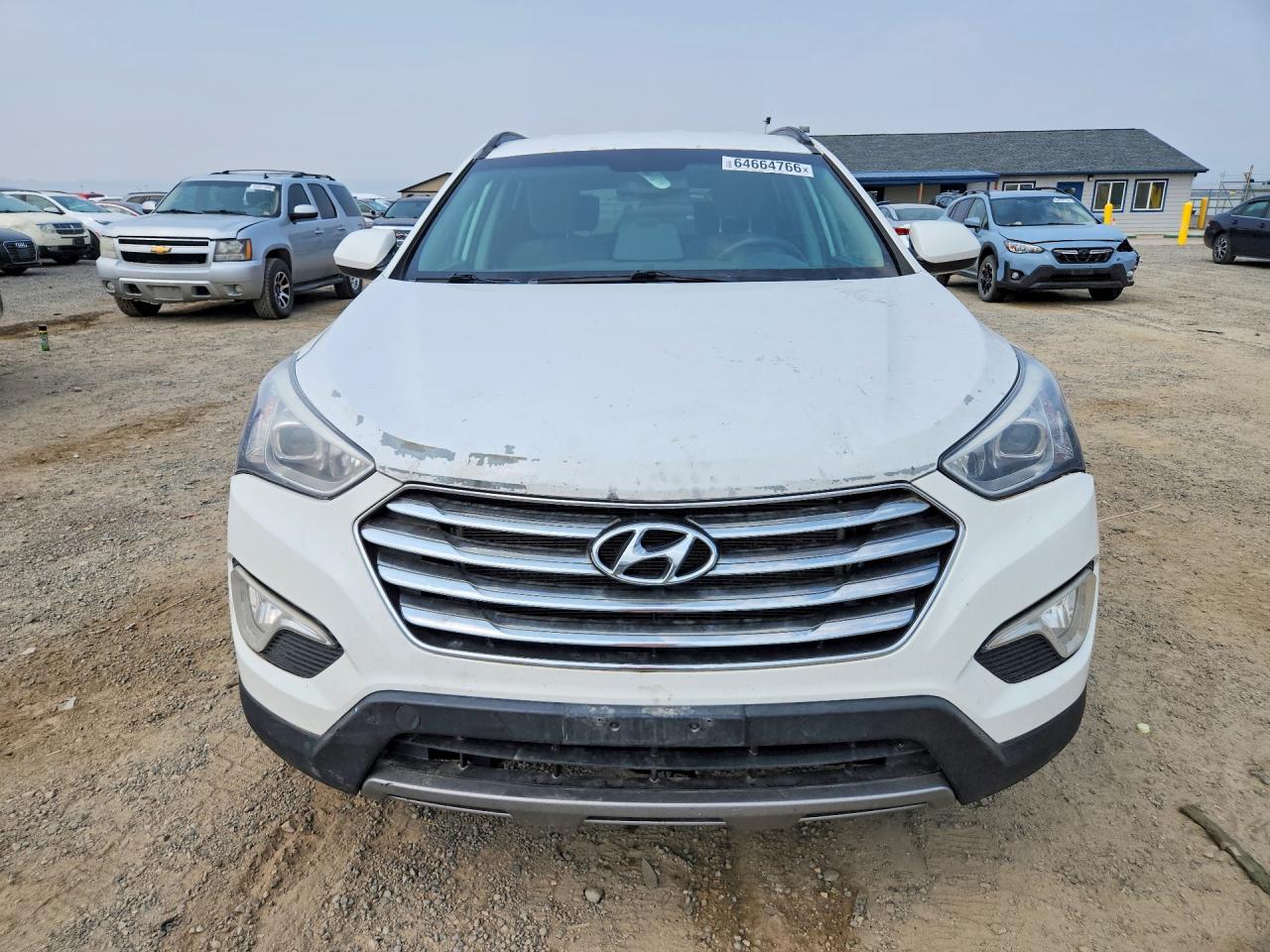 2015 Hyundai Santa Fe Gls White vin: KM8SMDHF3FU089377