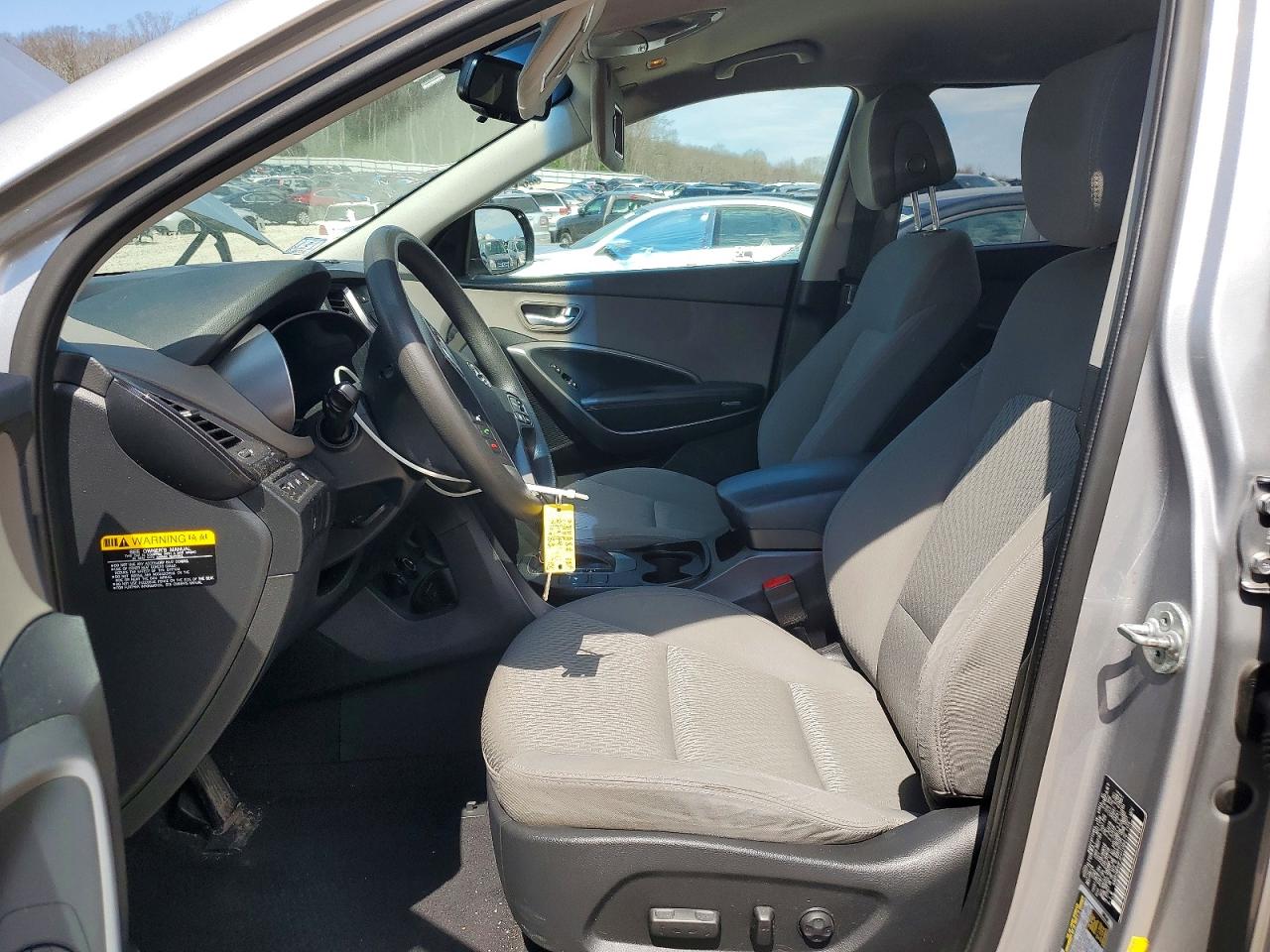 2015 Hyundai Santa Fe Gls Silver vin: KM8SMDHF3FU108476