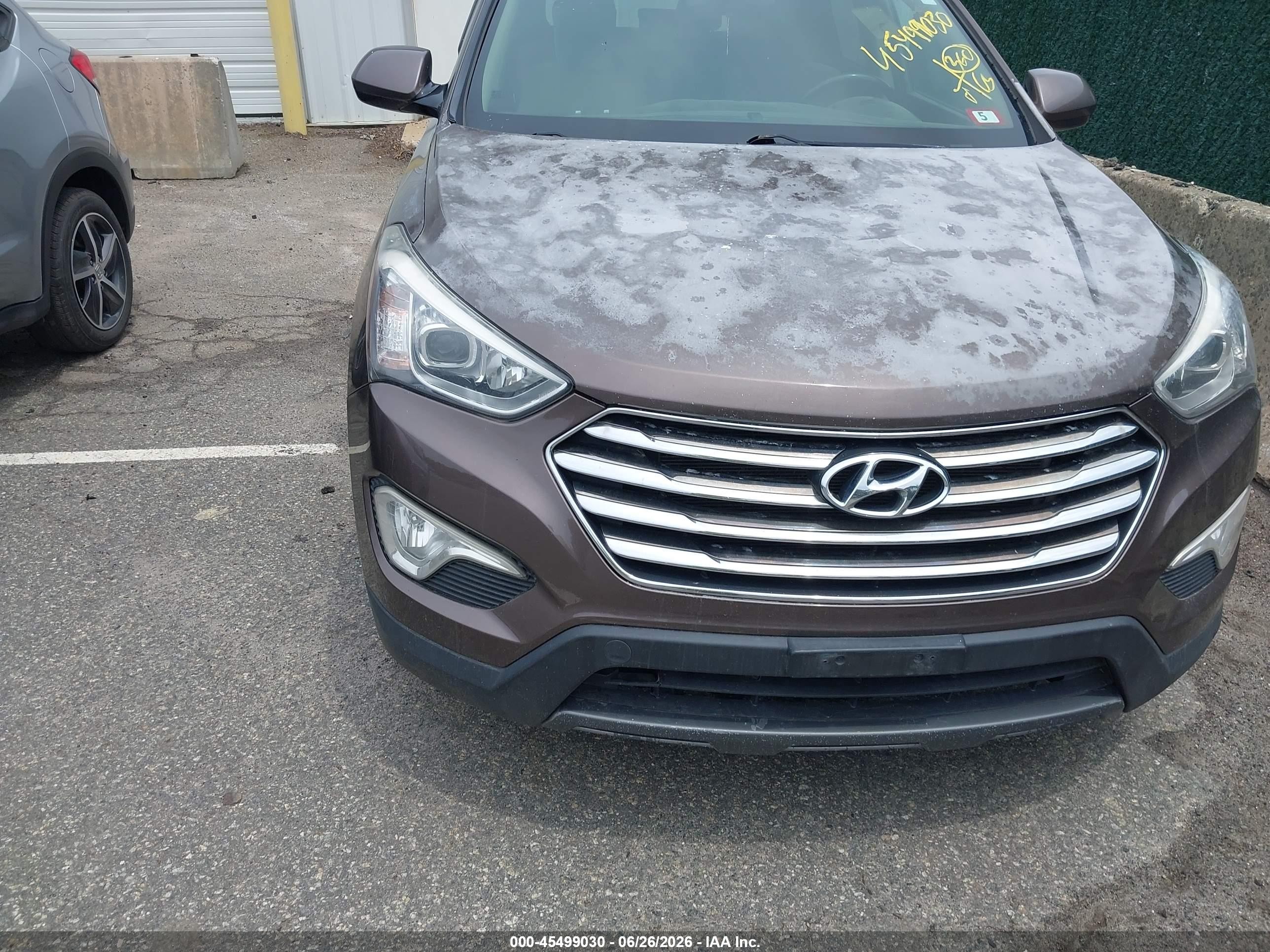 2013 Hyundai Santa Fe Gls Brown vin: KM8SMDHF4DU010764