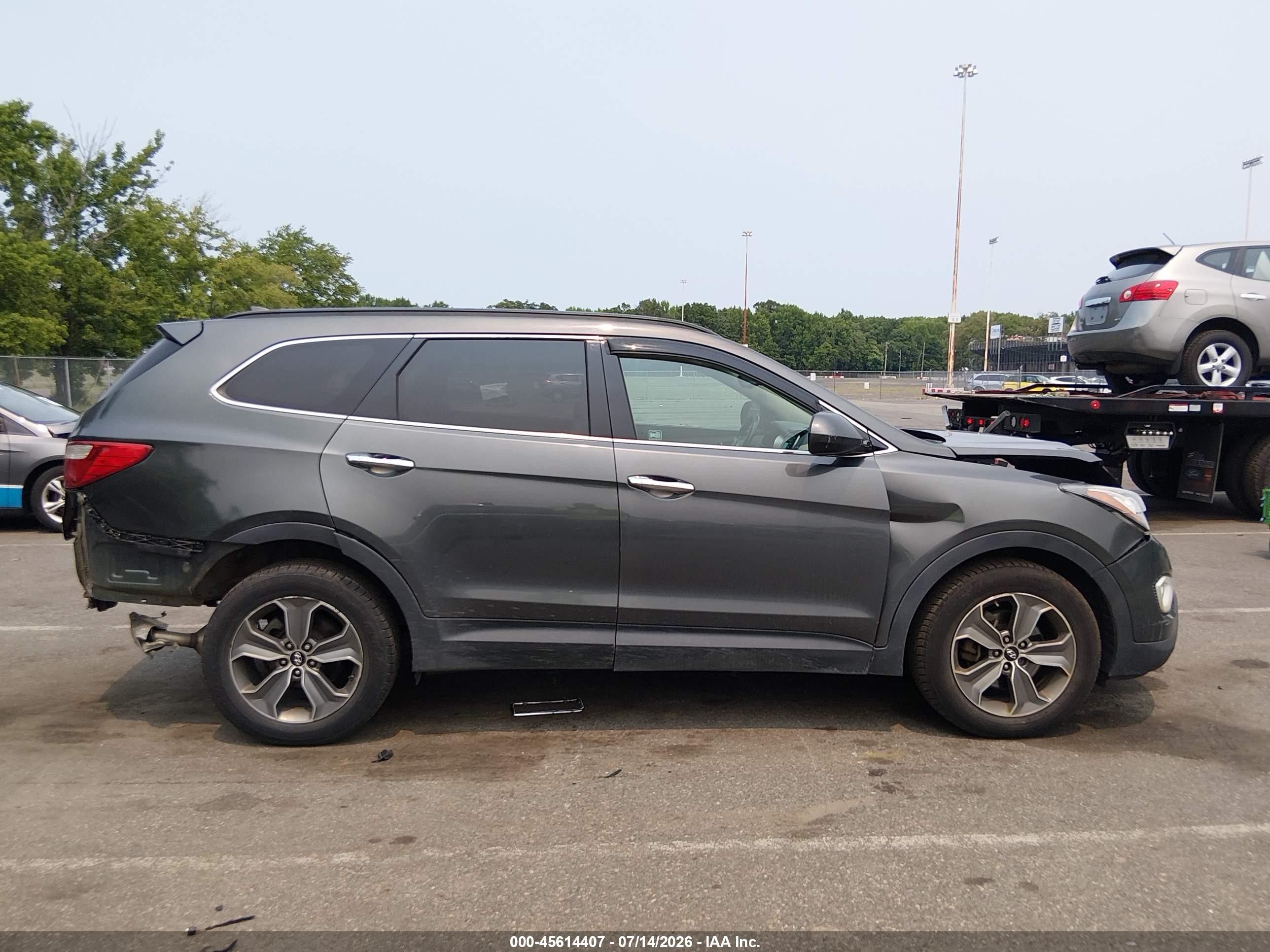 2014 Hyundai Santa Fe Gls Green vin: KM8SMDHF4EU057407