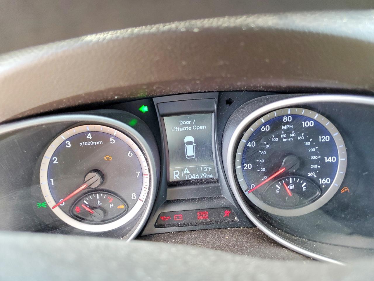 2015 Hyundai Santa Fe Gls Brown vin: KM8SMDHF4FU098735