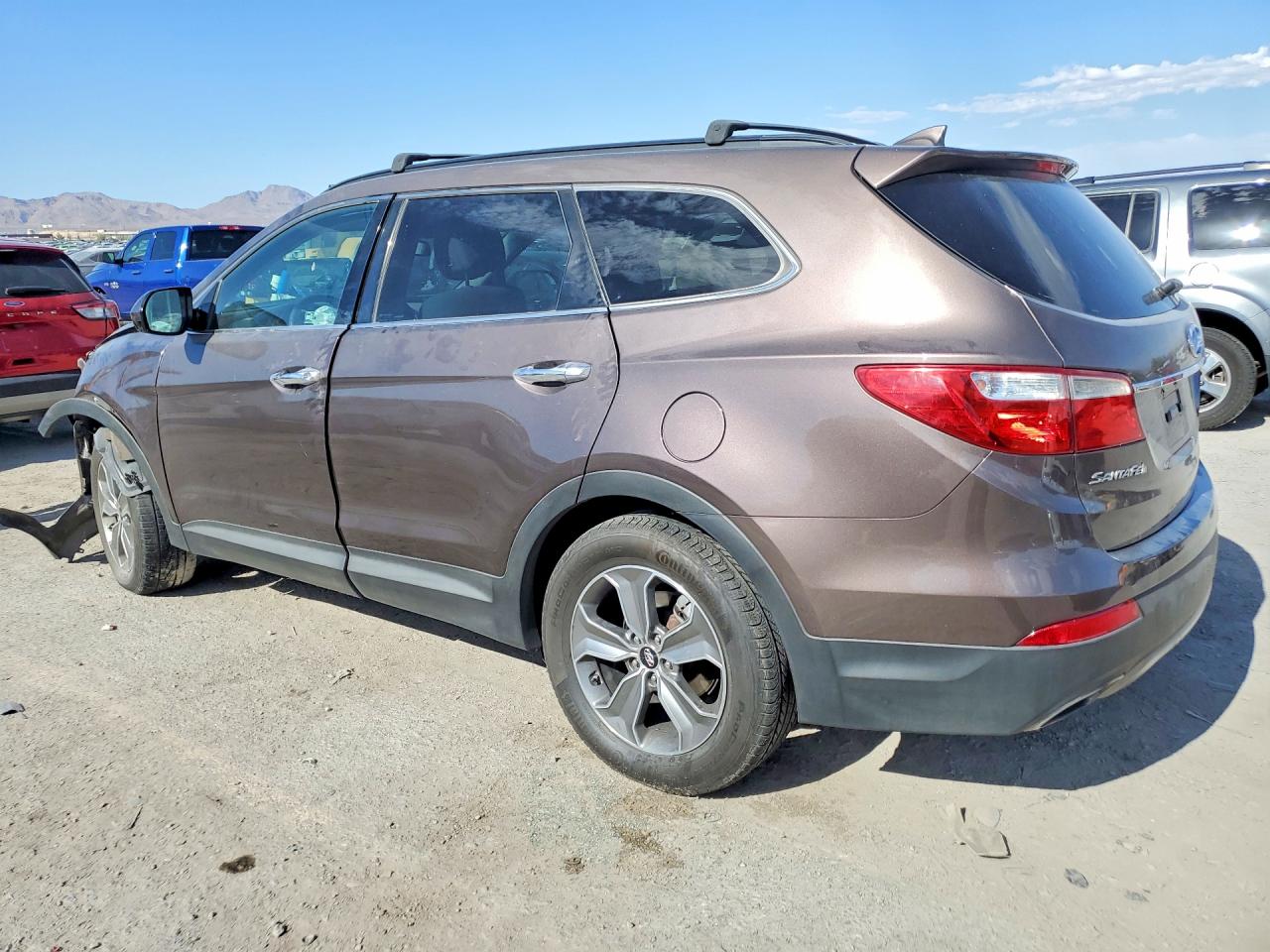 2015 Hyundai Santa Fe Gls Brown vin: KM8SMDHF4FU098735