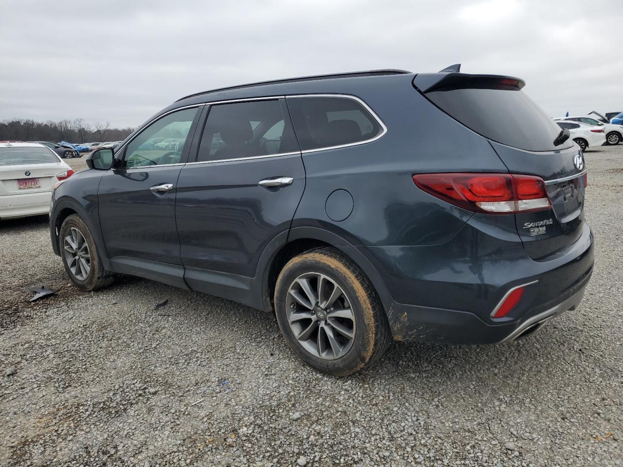 2017 Hyundai Santa Fe Se Blue vin: KM8SMDHF4HU190477