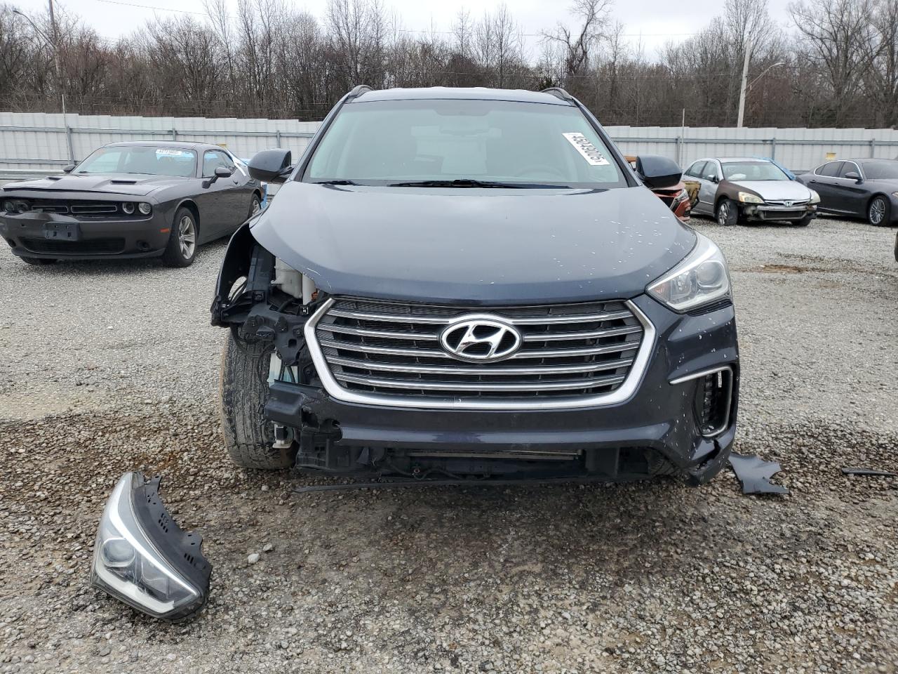 2017 Hyundai Santa Fe Se Blue vin: KM8SMDHF4HU190477