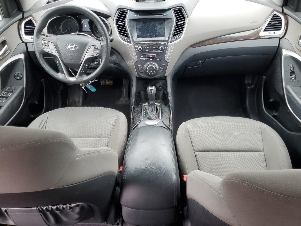 2017 Hyundai Santa Fe Se Blue vin: KM8SMDHF4HU190477