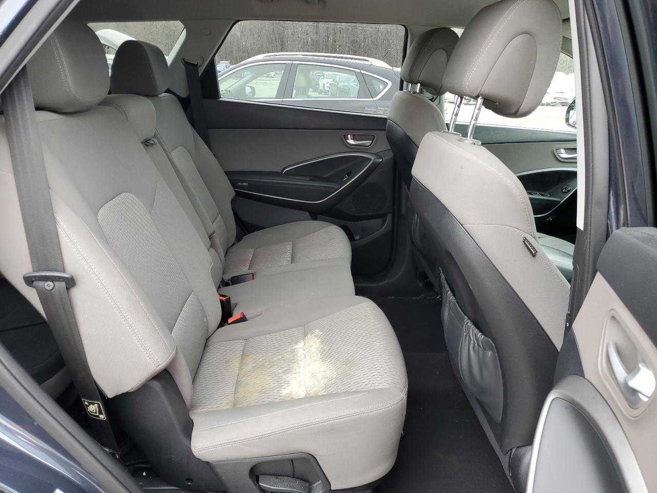 2017 Hyundai Santa Fe Se Blue vin: KM8SMDHF4HU190477