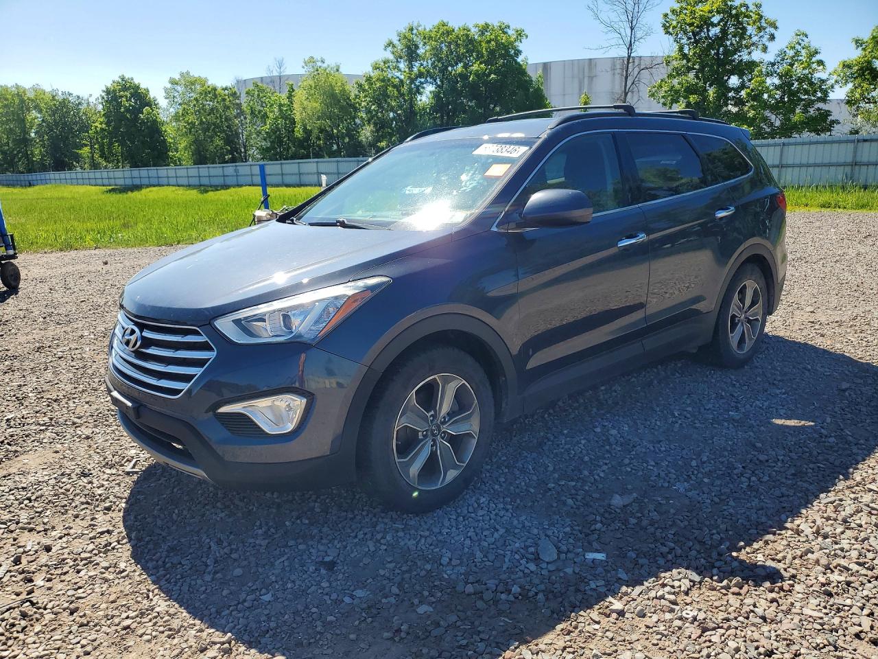 2013 Hyundai Santa Fe Gls Charcoal vin: KM8SMDHF5DU014581