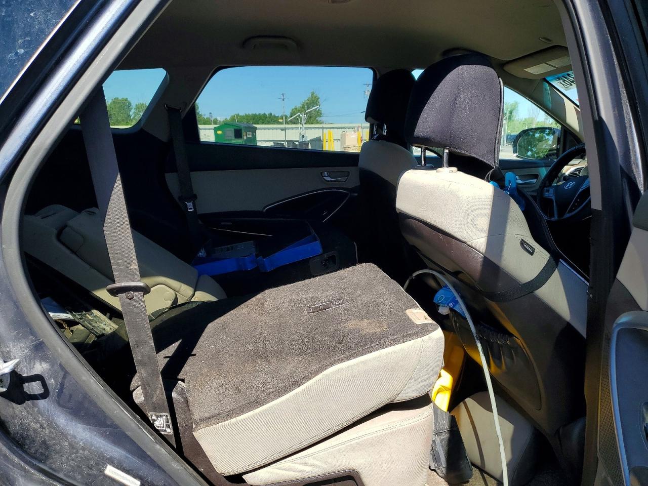 2013 Hyundai Santa Fe Gls Charcoal vin: KM8SMDHF5DU014581