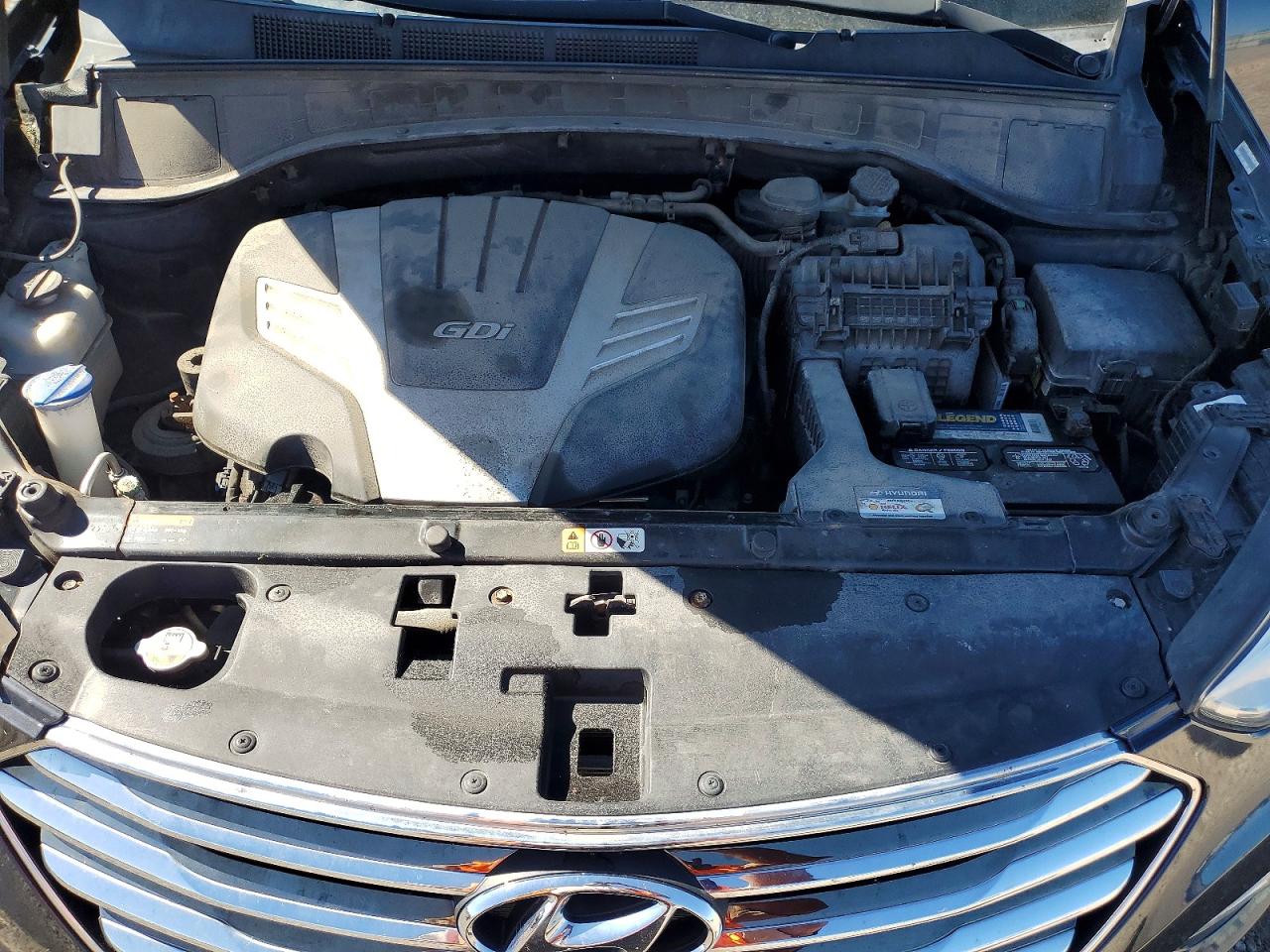 2013 Hyundai Santa Fe Gls Charcoal vin: KM8SMDHF5DU014581