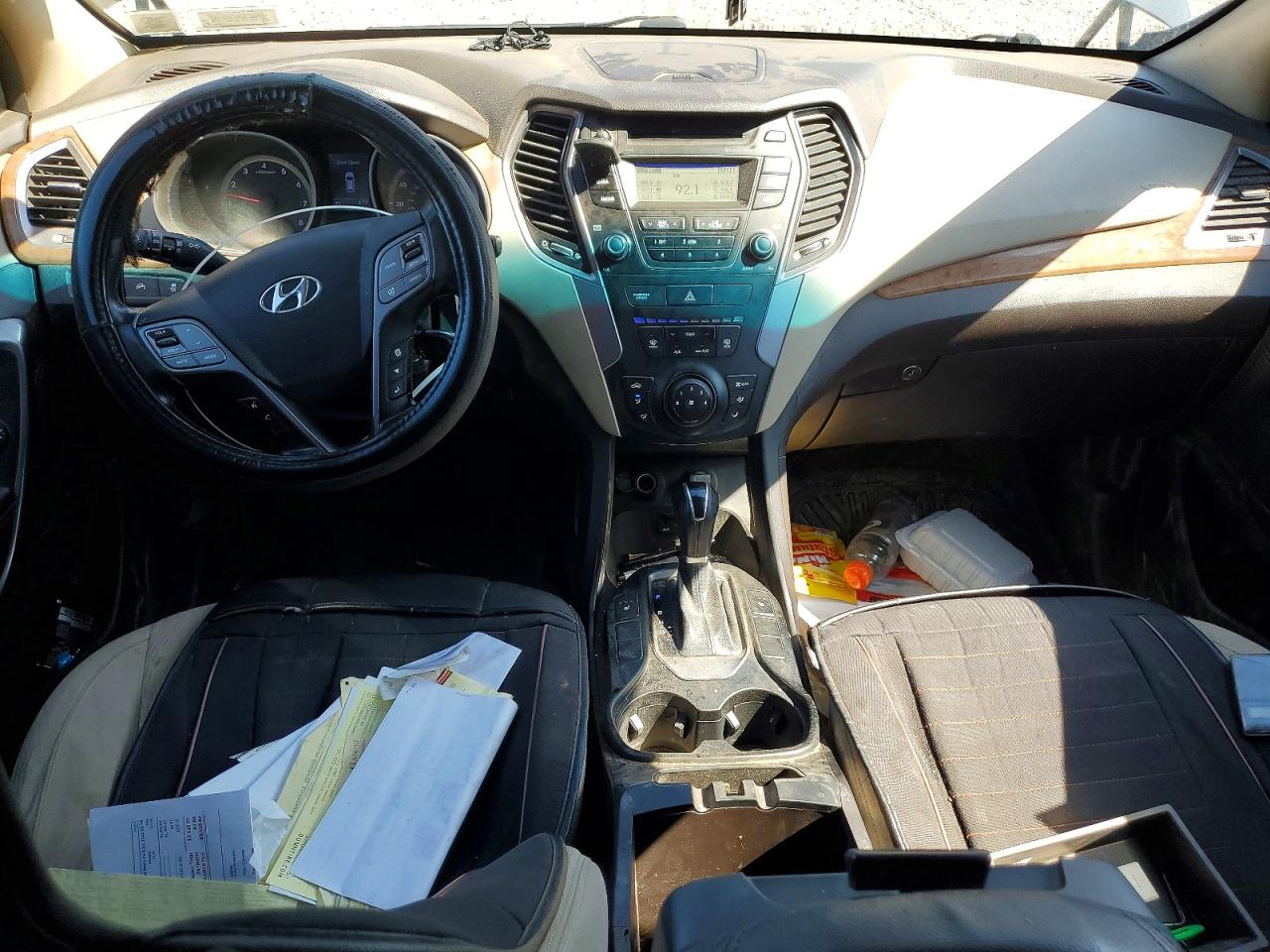 2013 Hyundai Santa Fe Gls Charcoal vin: KM8SMDHF5DU014581