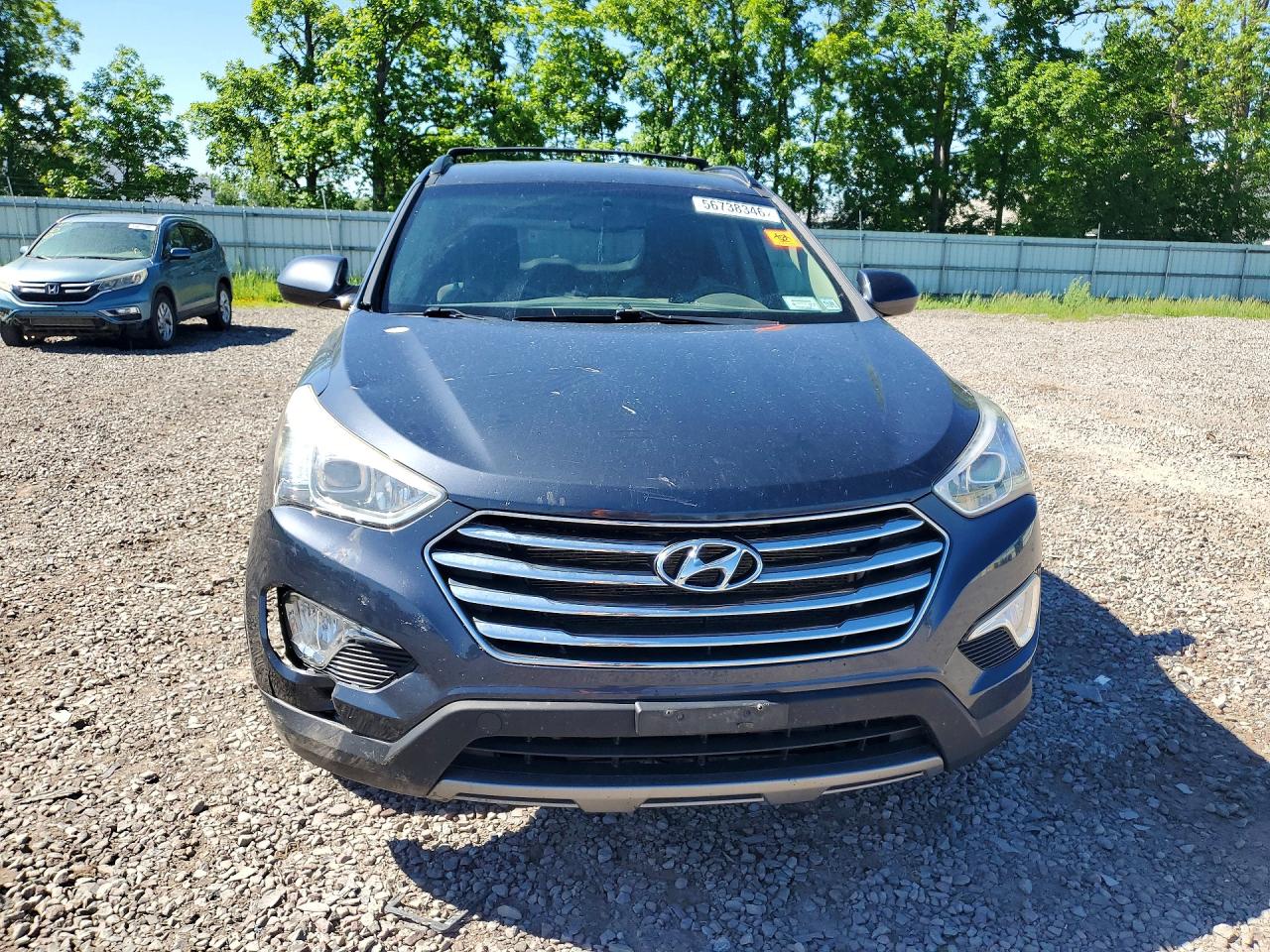 2013 Hyundai Santa Fe Gls Charcoal vin: KM8SMDHF5DU014581