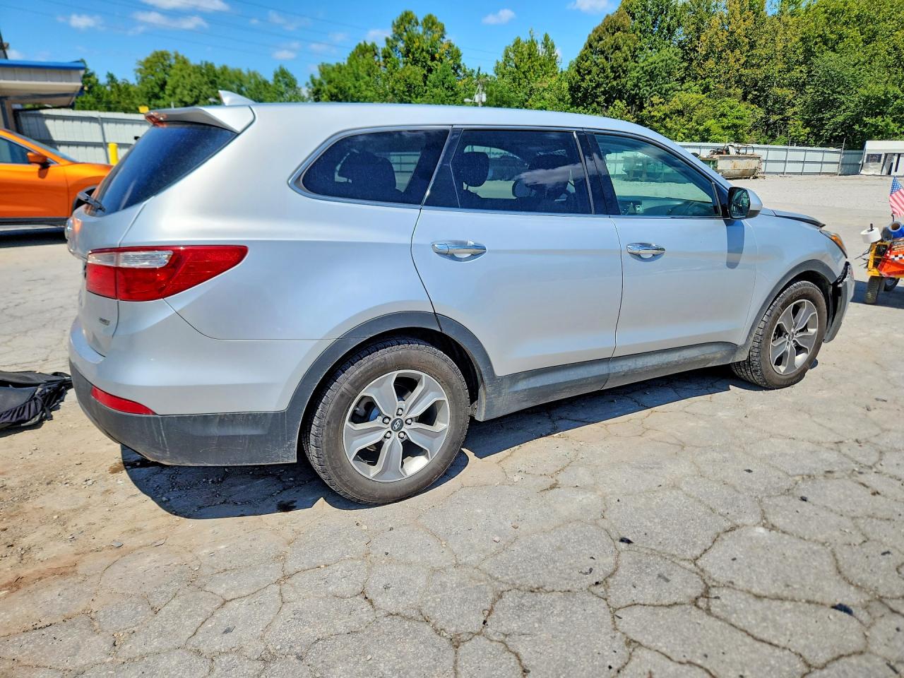 2013 Hyundai Santa Fe Gls Silver vin: KM8SMDHF5DU014600