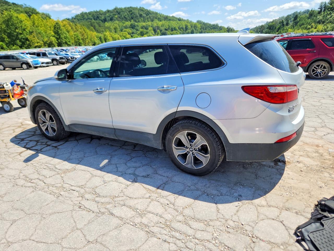 2013 Hyundai Santa Fe Gls Silver vin: KM8SMDHF5DU014600