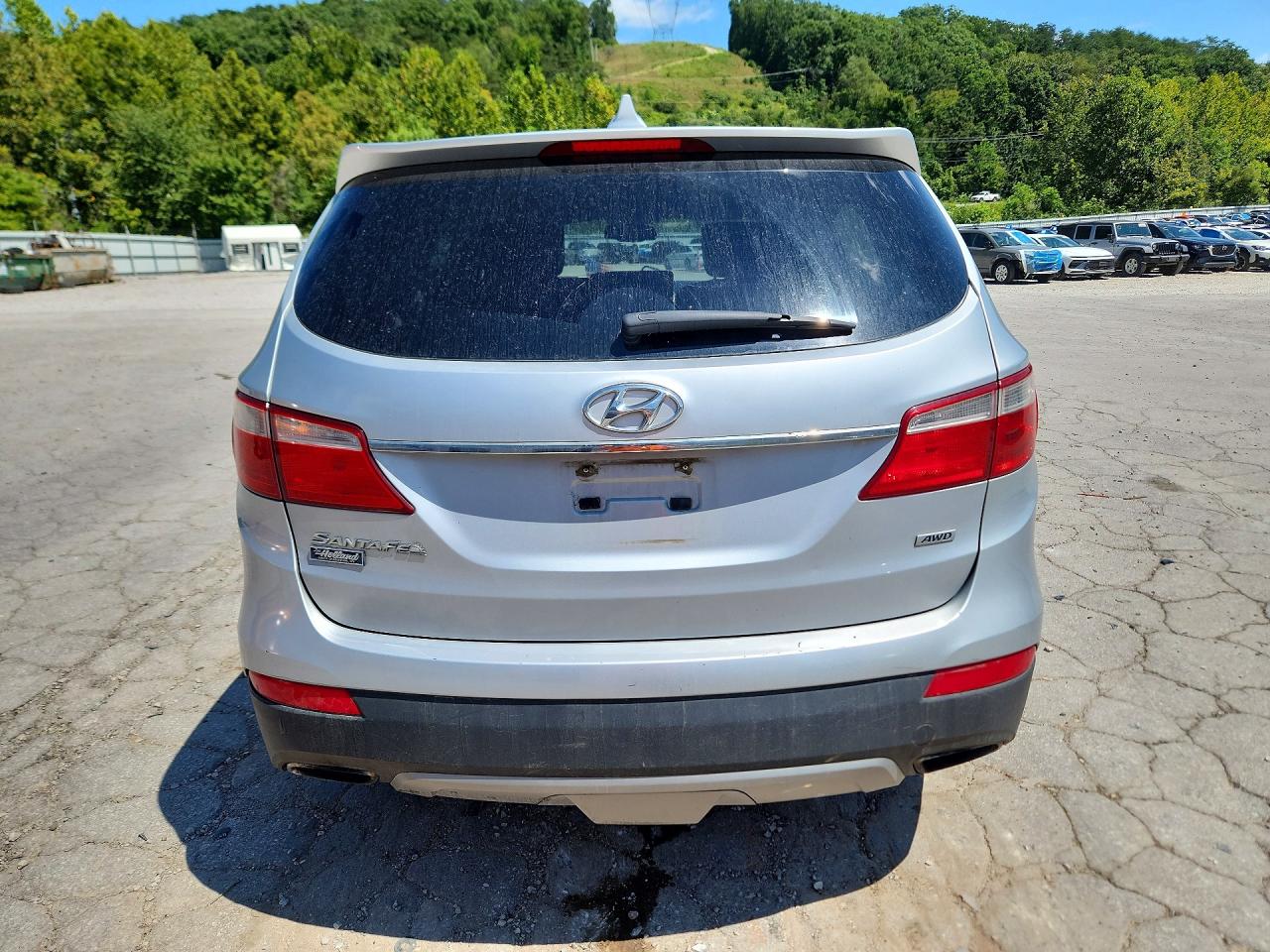 2013 Hyundai Santa Fe Gls Silver vin: KM8SMDHF5DU014600