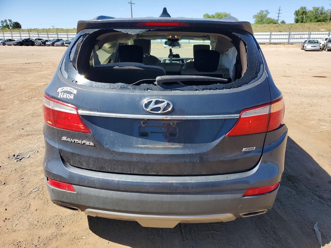2015 Hyundai Santa Fe Gls Charcoal vin: KM8SMDHF5FU099456