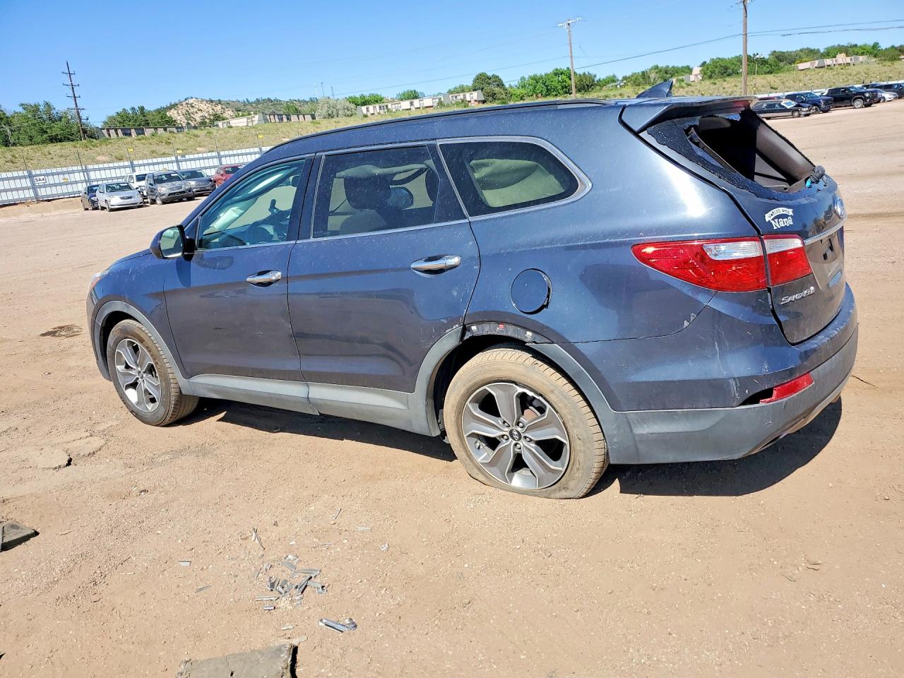 2015 Hyundai Santa Fe Gls Charcoal vin: KM8SMDHF5FU099456