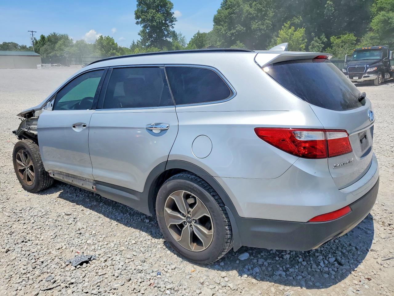 2016 Hyundai Santa Fe Se Silver vin: KM8SMDHF5GU147944