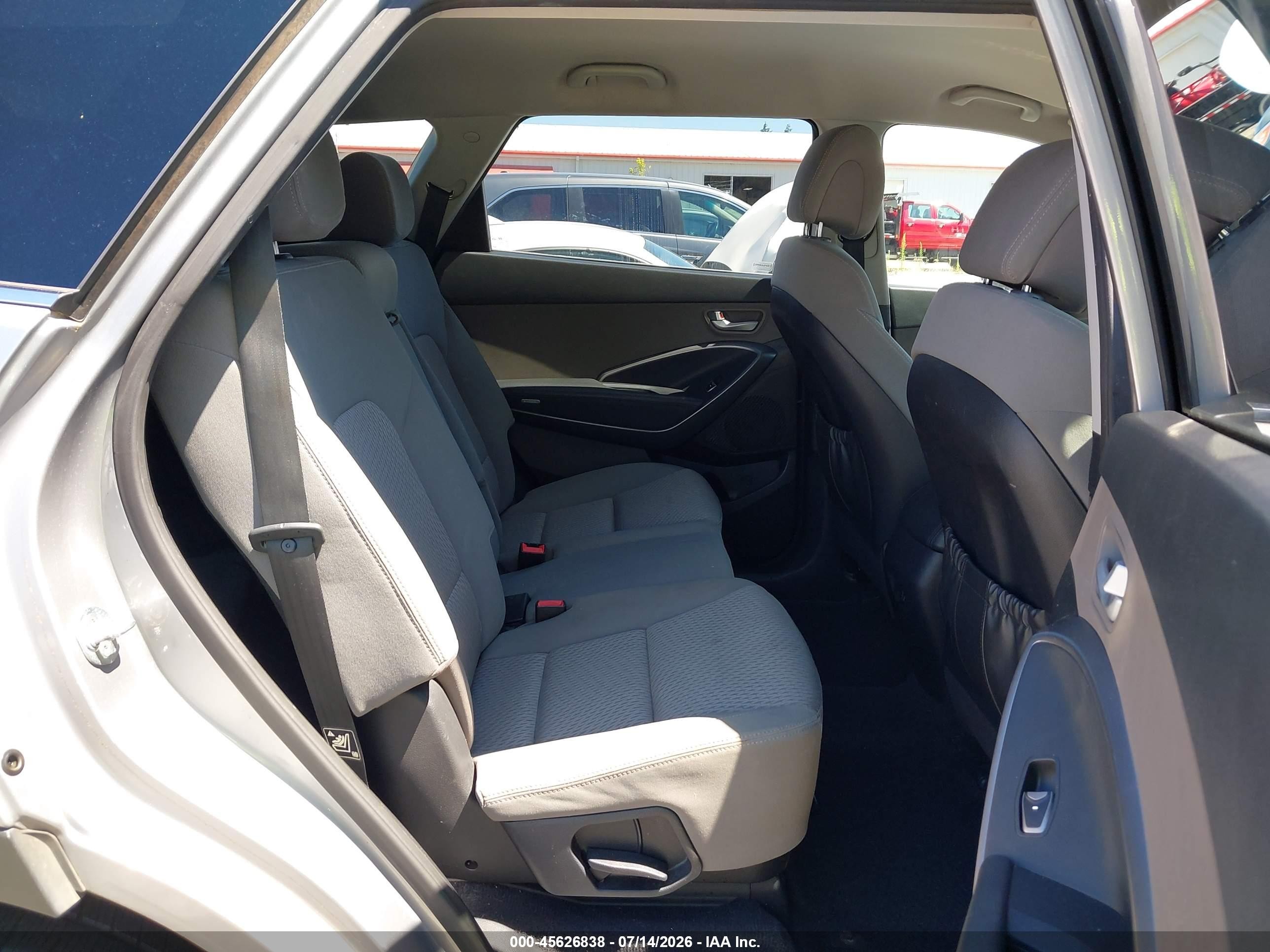 2014 Hyundai Santa Fe Gls Silver vin: KM8SMDHF6EU036333