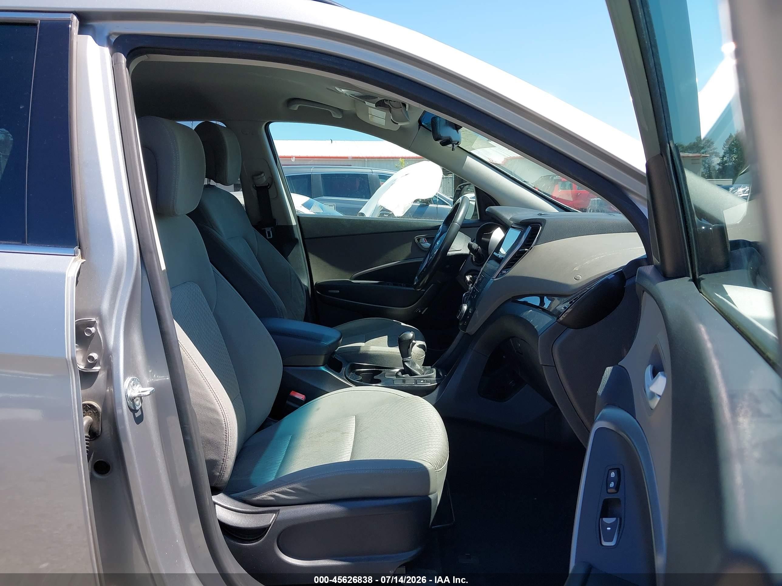 2014 Hyundai Santa Fe Gls Silver vin: KM8SMDHF6EU036333