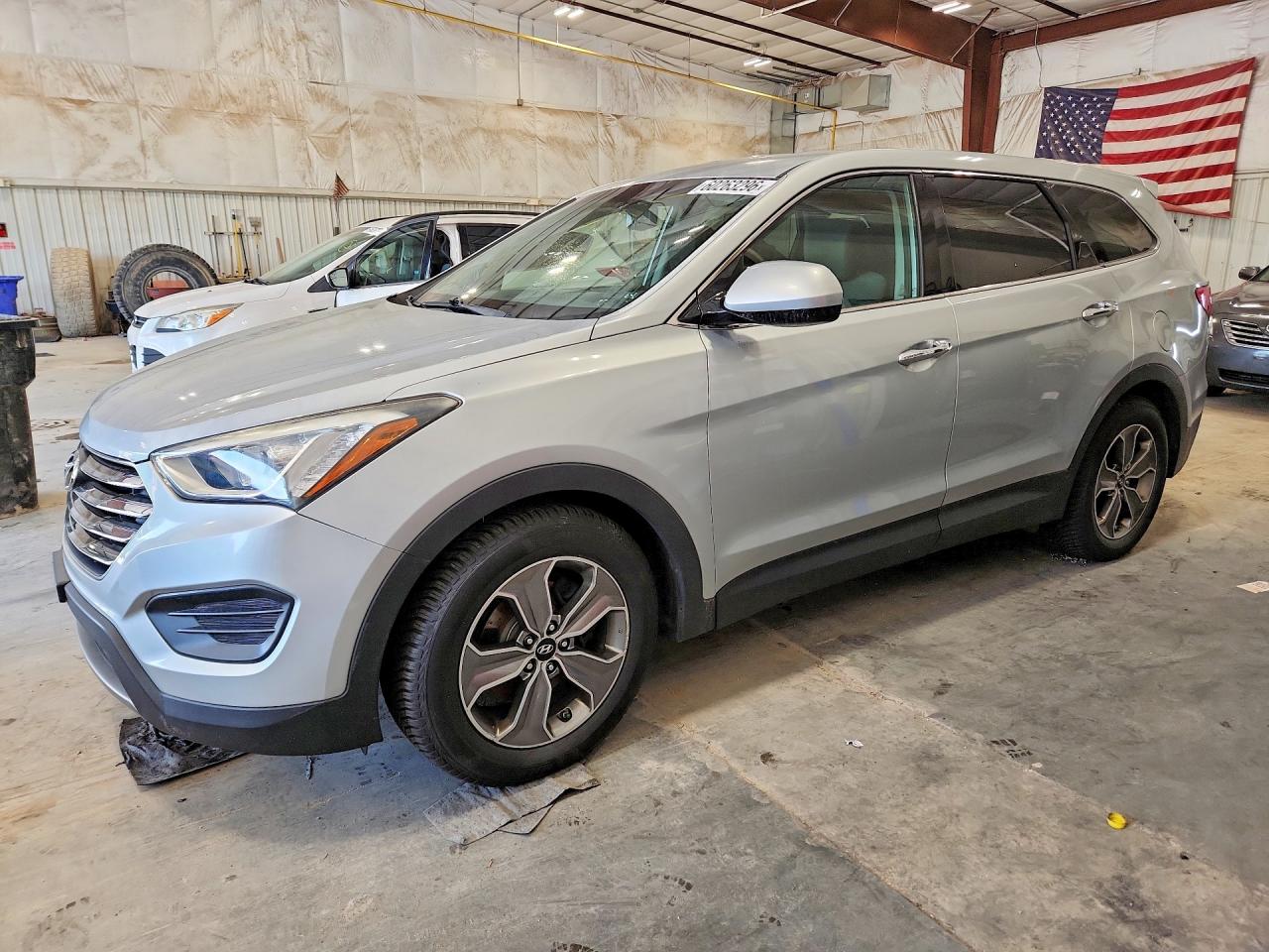 2013 Hyundai Santa Fe Gls Silver vin: KM8SMDHF7DU008619