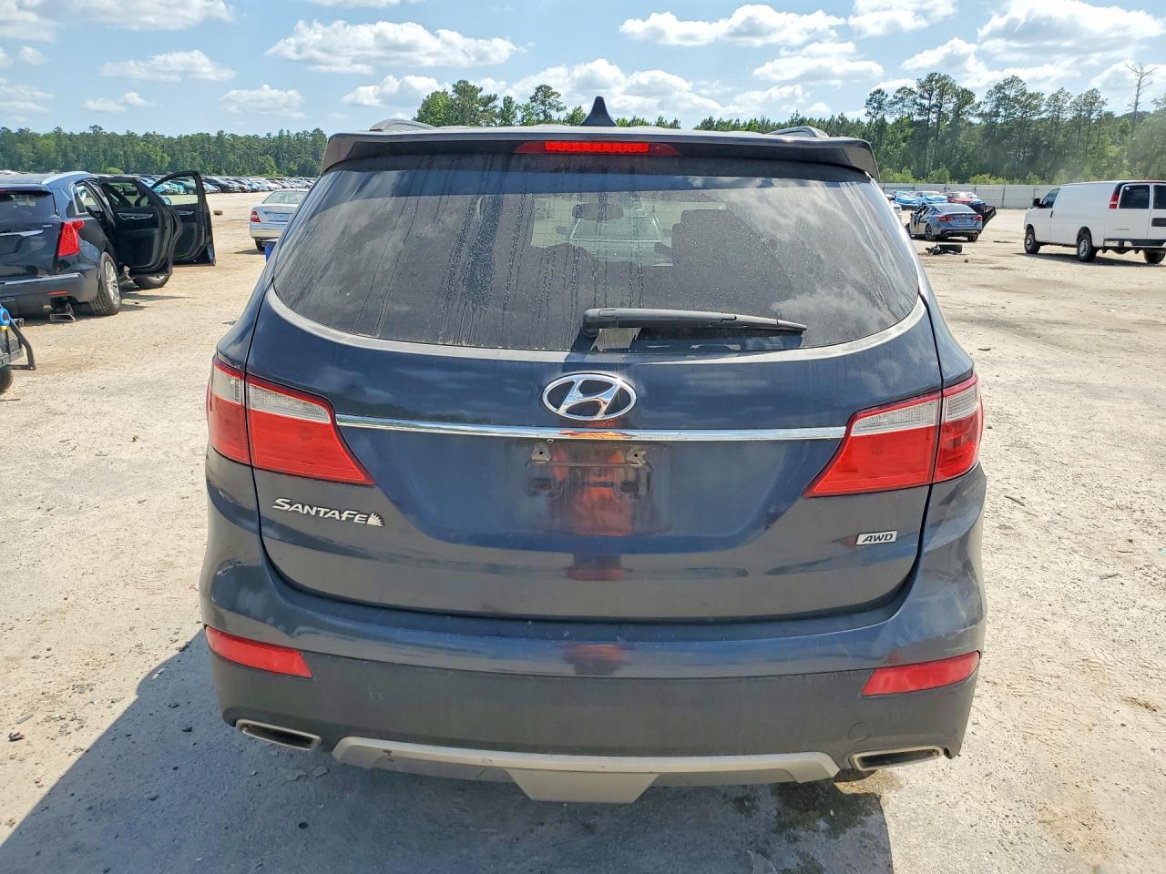 2015 Hyundai Santa Fe Gls Серый vin: KM8SMDHF7FU097501