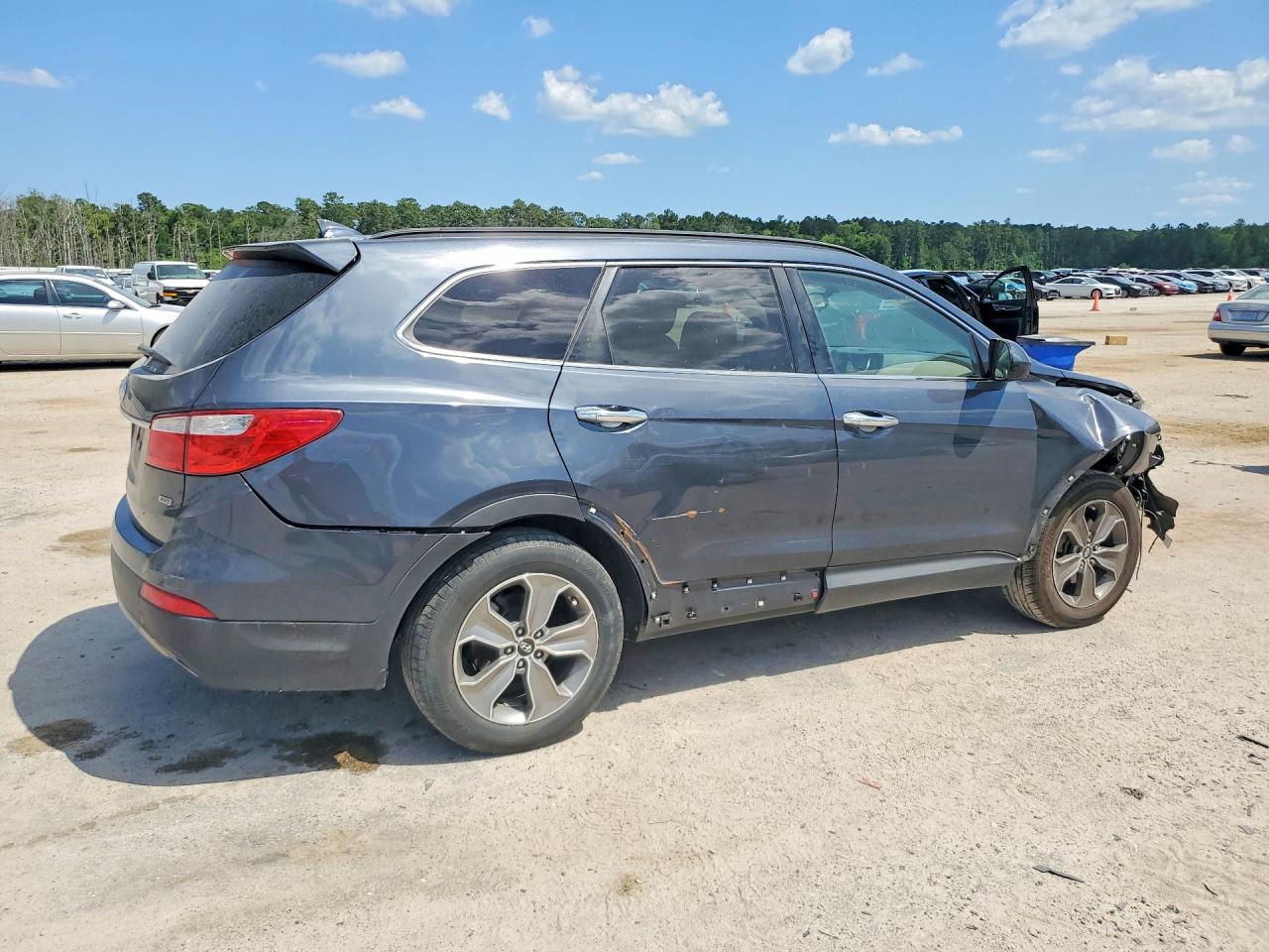 2015 Hyundai Santa Fe Gls Серый vin: KM8SMDHF7FU097501