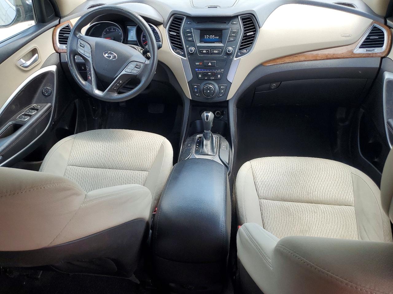 2015 Hyundai Santa Fe Gls Серый vin: KM8SMDHF7FU097501