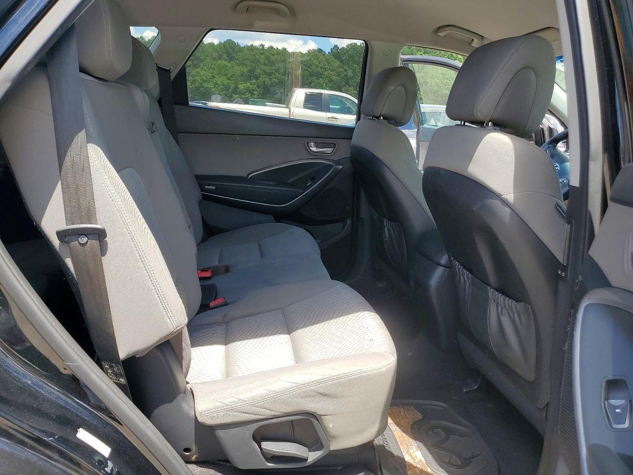 2017 Hyundai Santa Fe Se Black vin: KM8SMDHF7HU183944