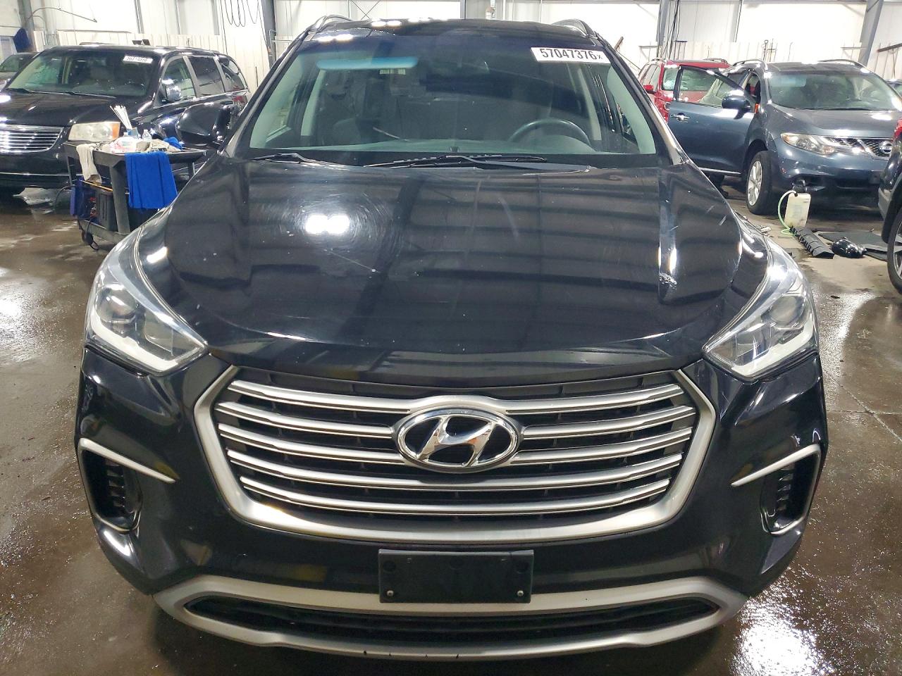 2017 Hyundai Santa Fe Se Black vin: KM8SMDHF7HU209457