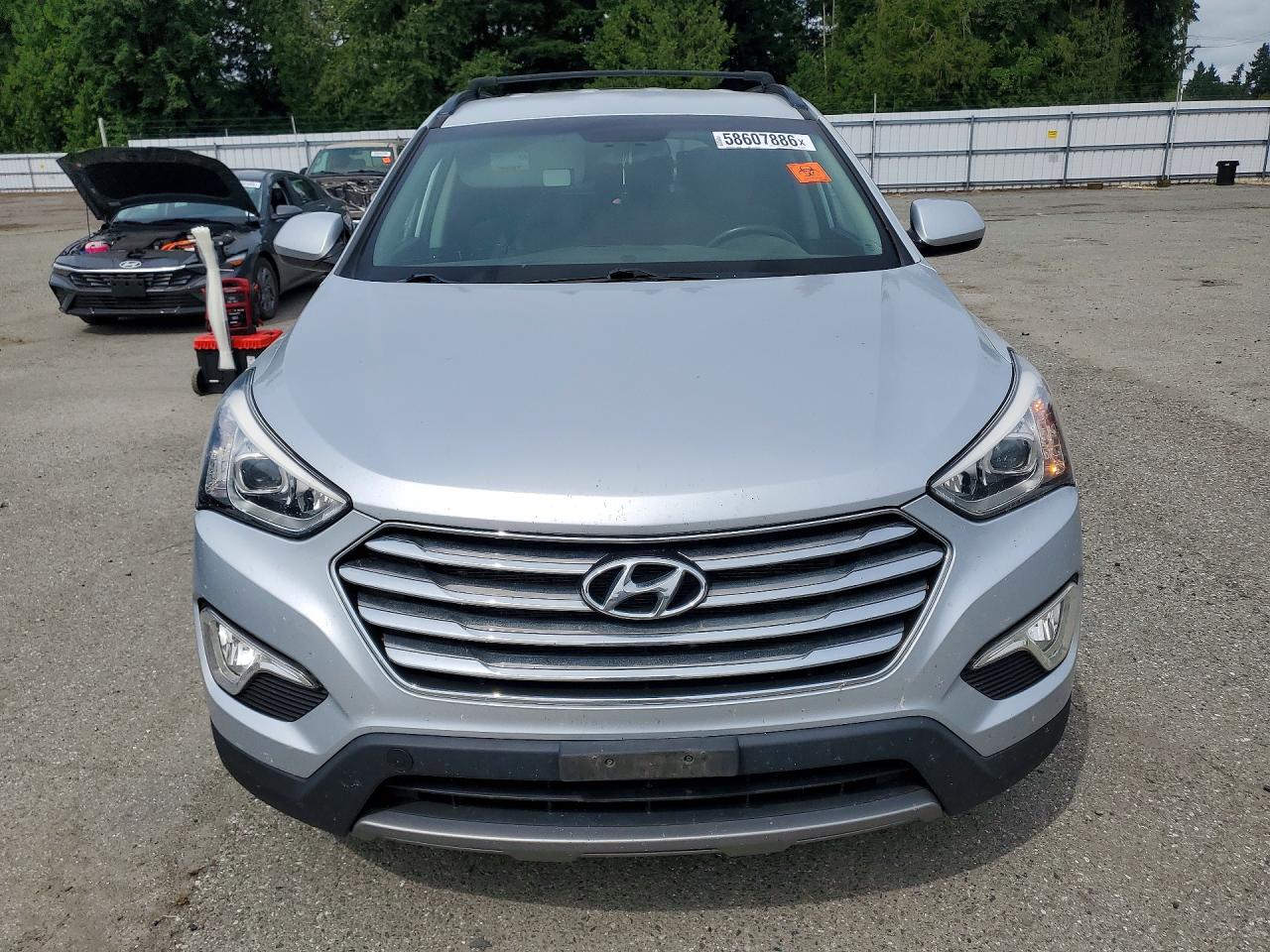 2013 Hyundai Santa Fe Gls Silver vin: KM8SMDHF8DU032685