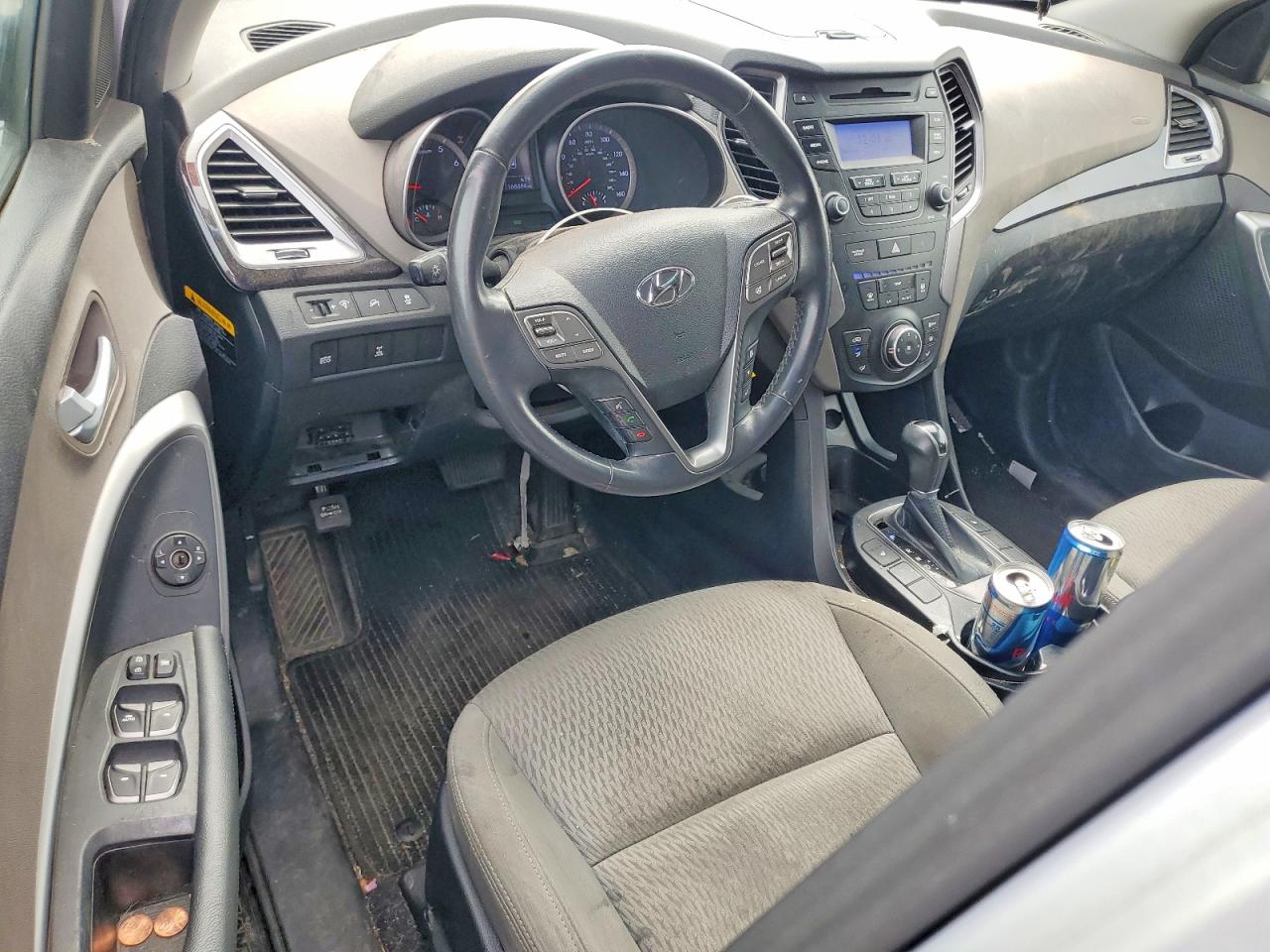 2013 Hyundai Santa Fe Gls Silver vin: KM8SMDHF8DU032685