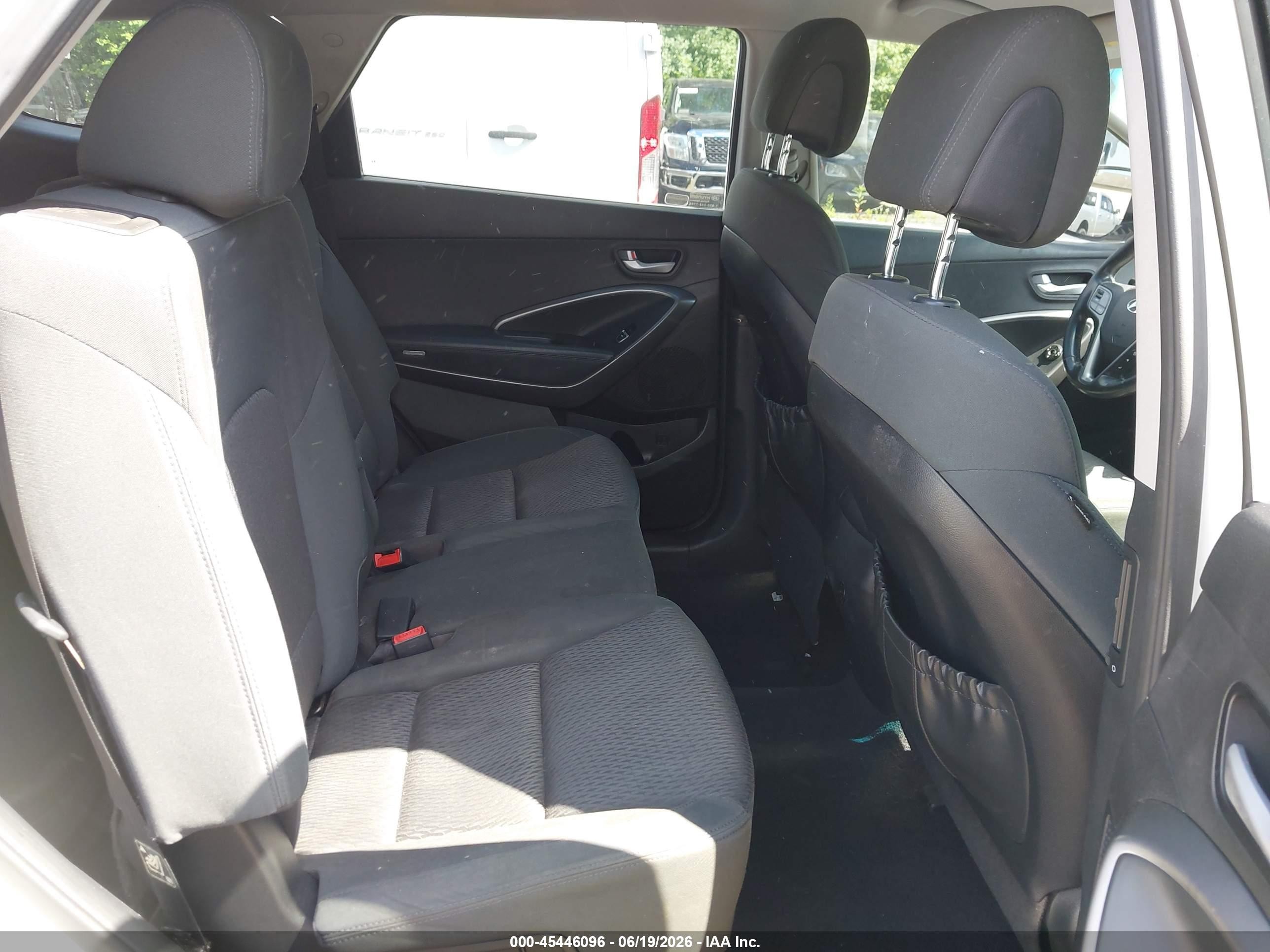 2013 Hyundai Santa Fe Gls Белый vin: KM8SMDHF9DU033439