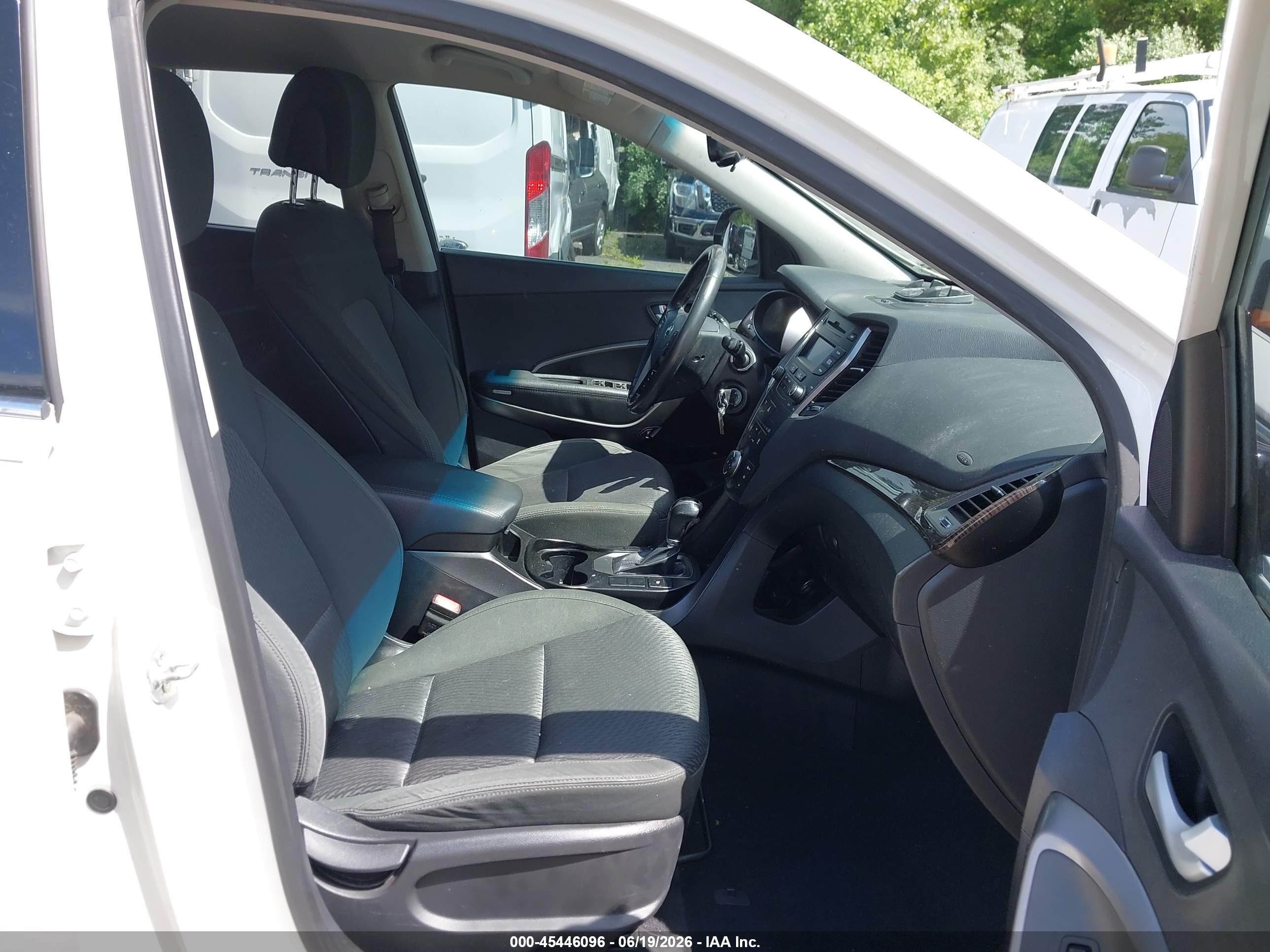 2013 Hyundai Santa Fe Gls Белый vin: KM8SMDHF9DU033439