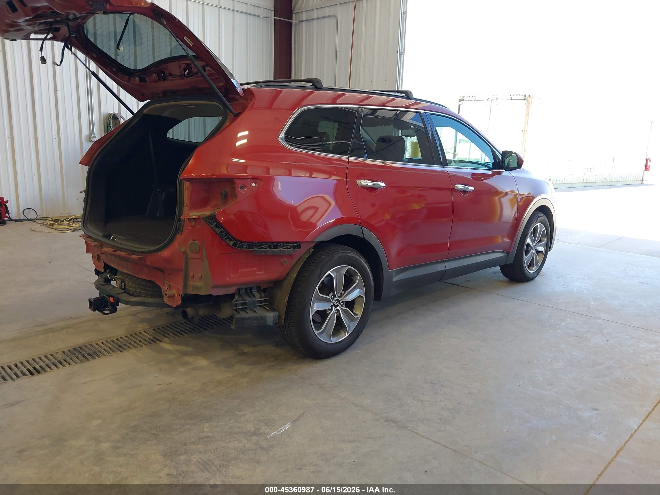 2014 Hyundai Santa Fe Gls Maroon vin: KM8SMDHF9EU044359