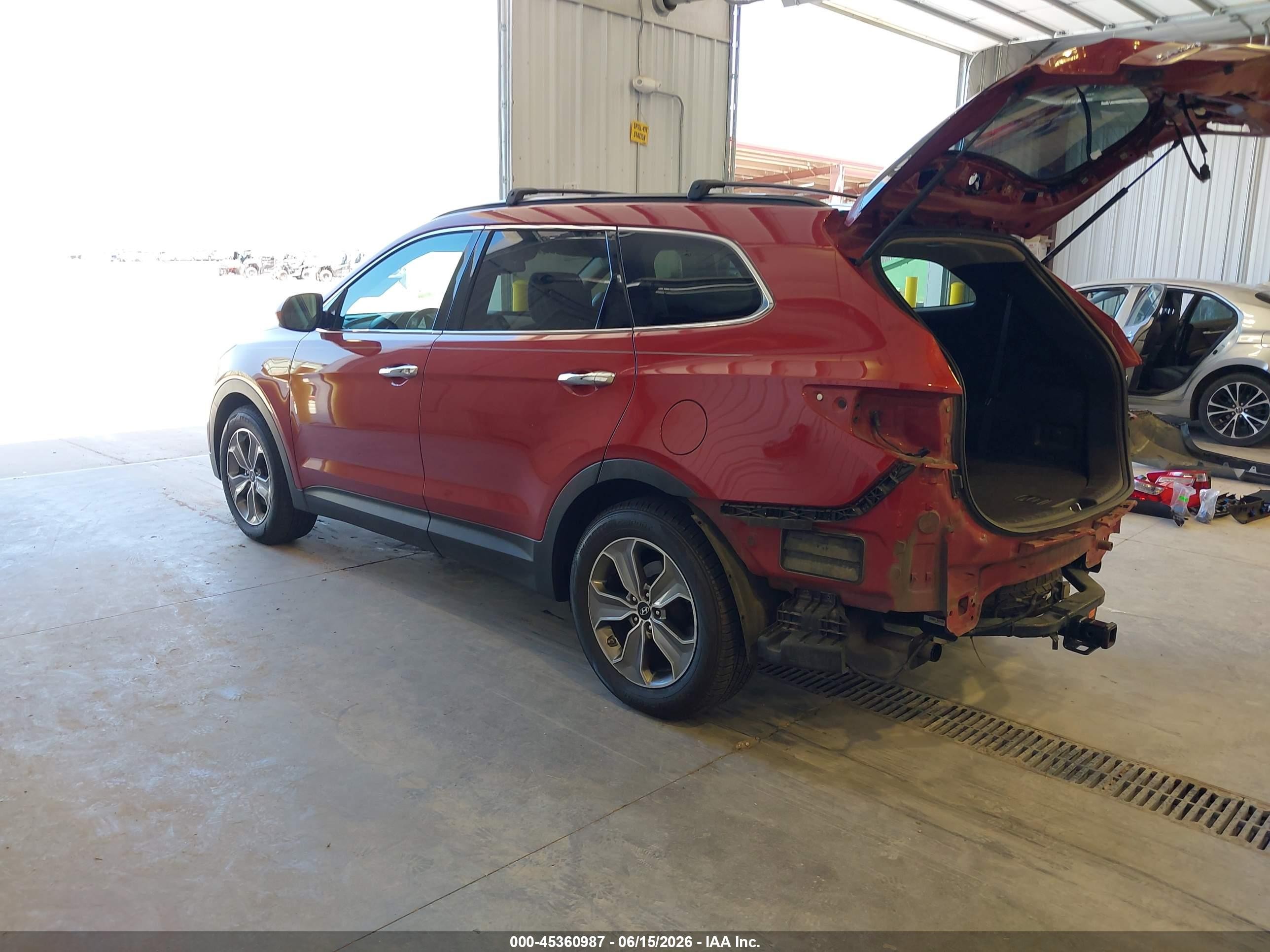 2014 Hyundai Santa Fe Gls Maroon vin: KM8SMDHF9EU044359