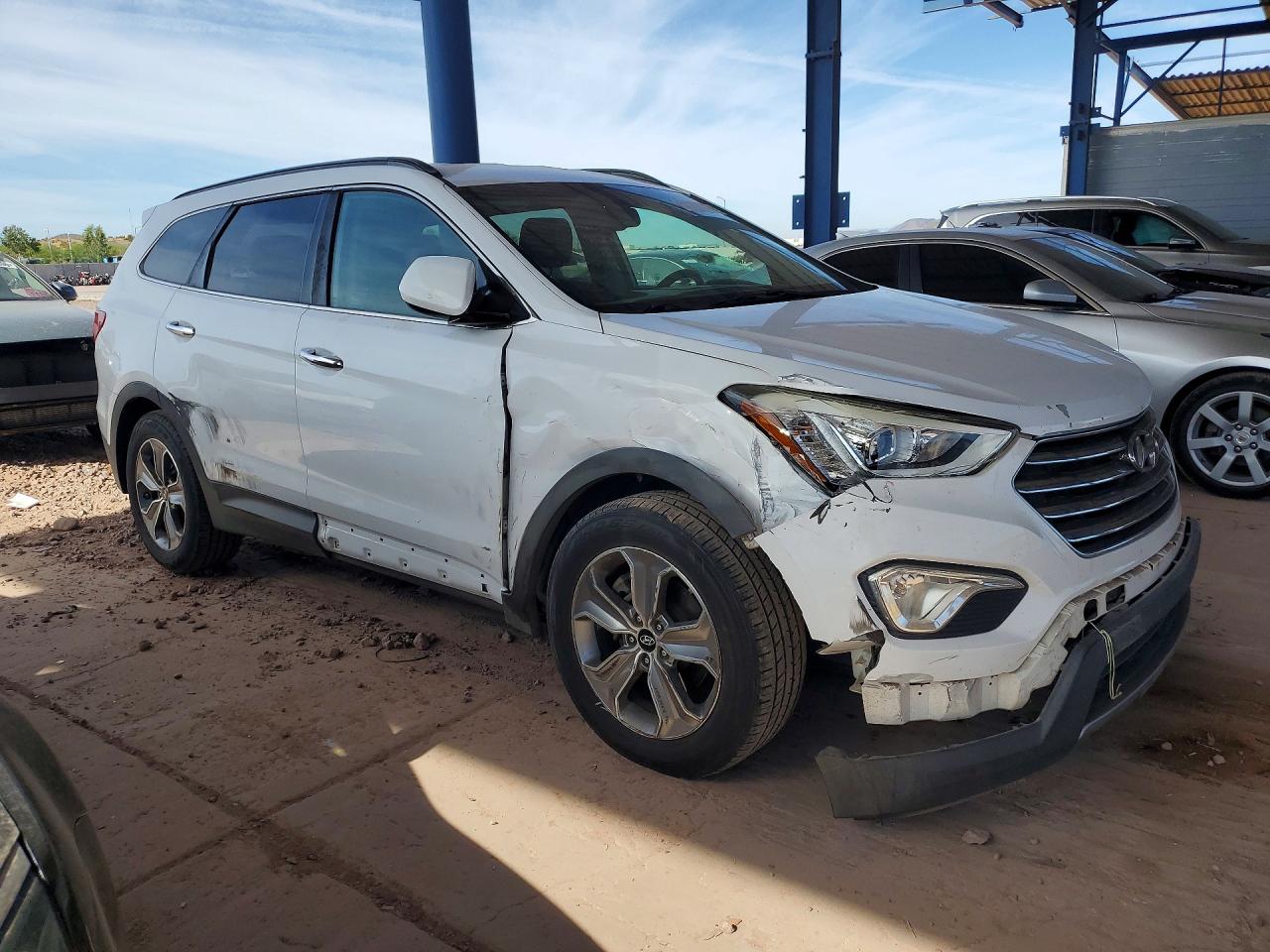 2015 Hyundai Santa Fe Gls White vin: KM8SMDHF9FU089318