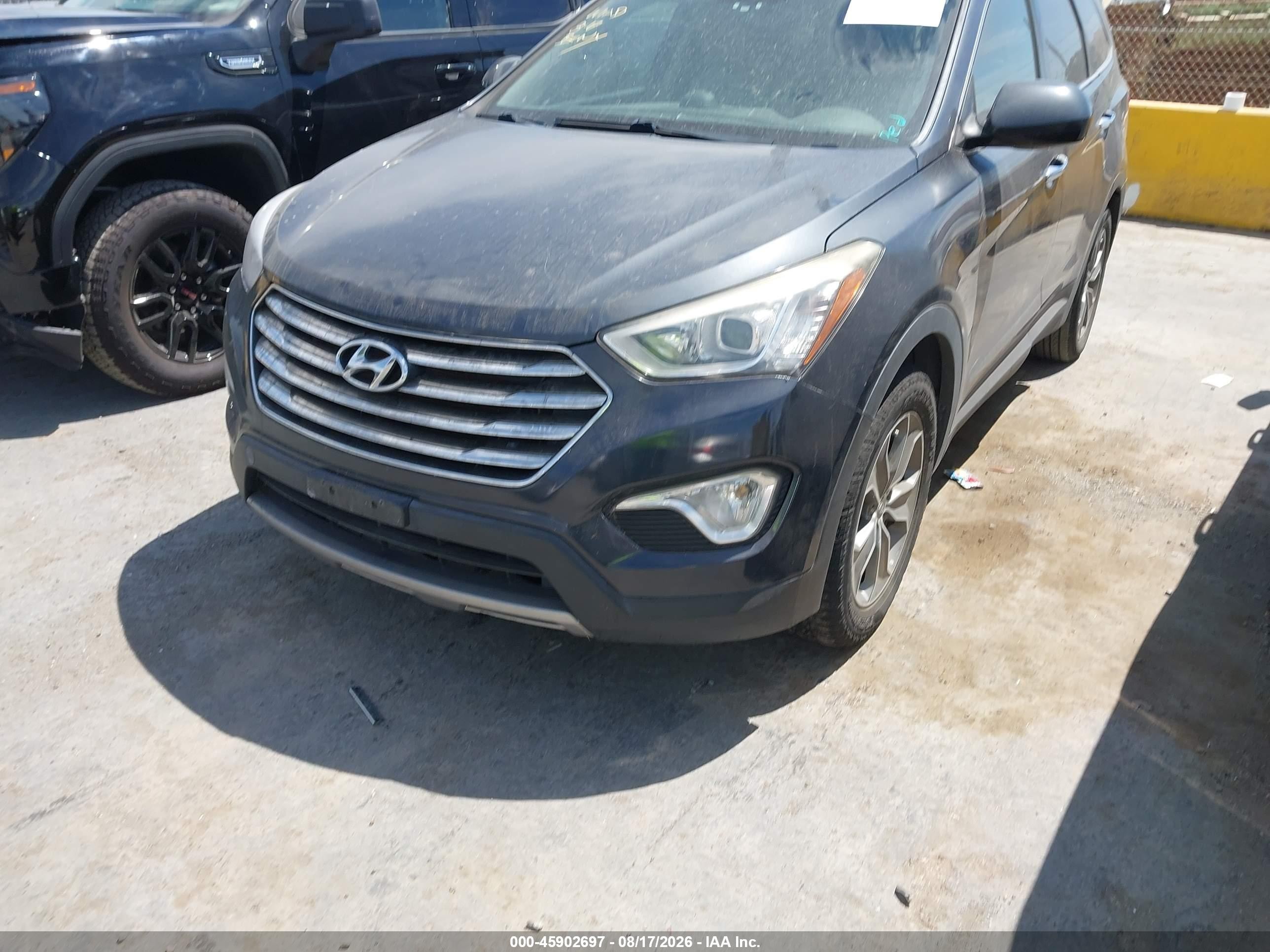 2015 Hyundai Santa Fe Gls Gray vin: KM8SMDHF9FU103430