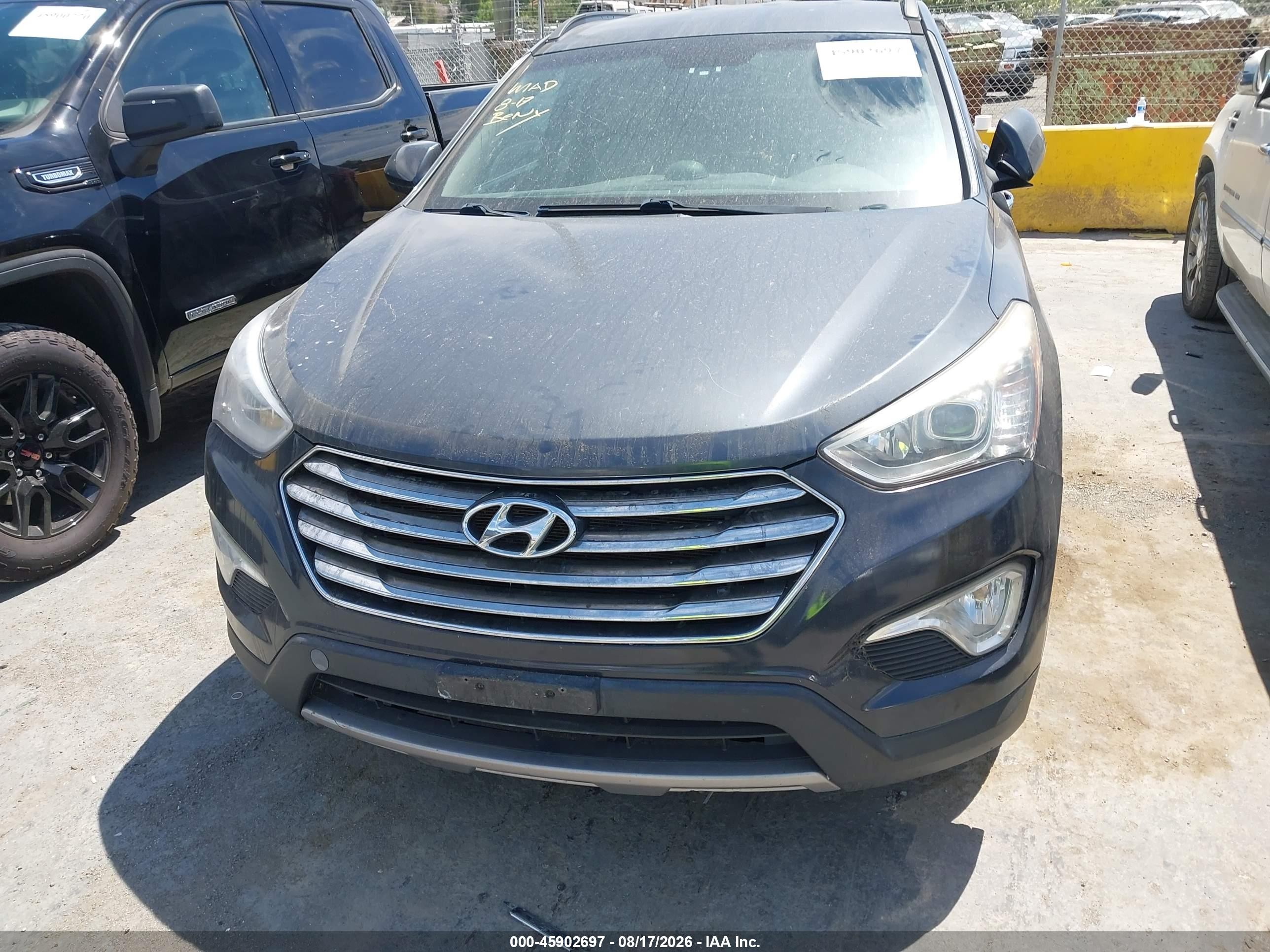 2015 Hyundai Santa Fe Gls Gray vin: KM8SMDHF9FU103430