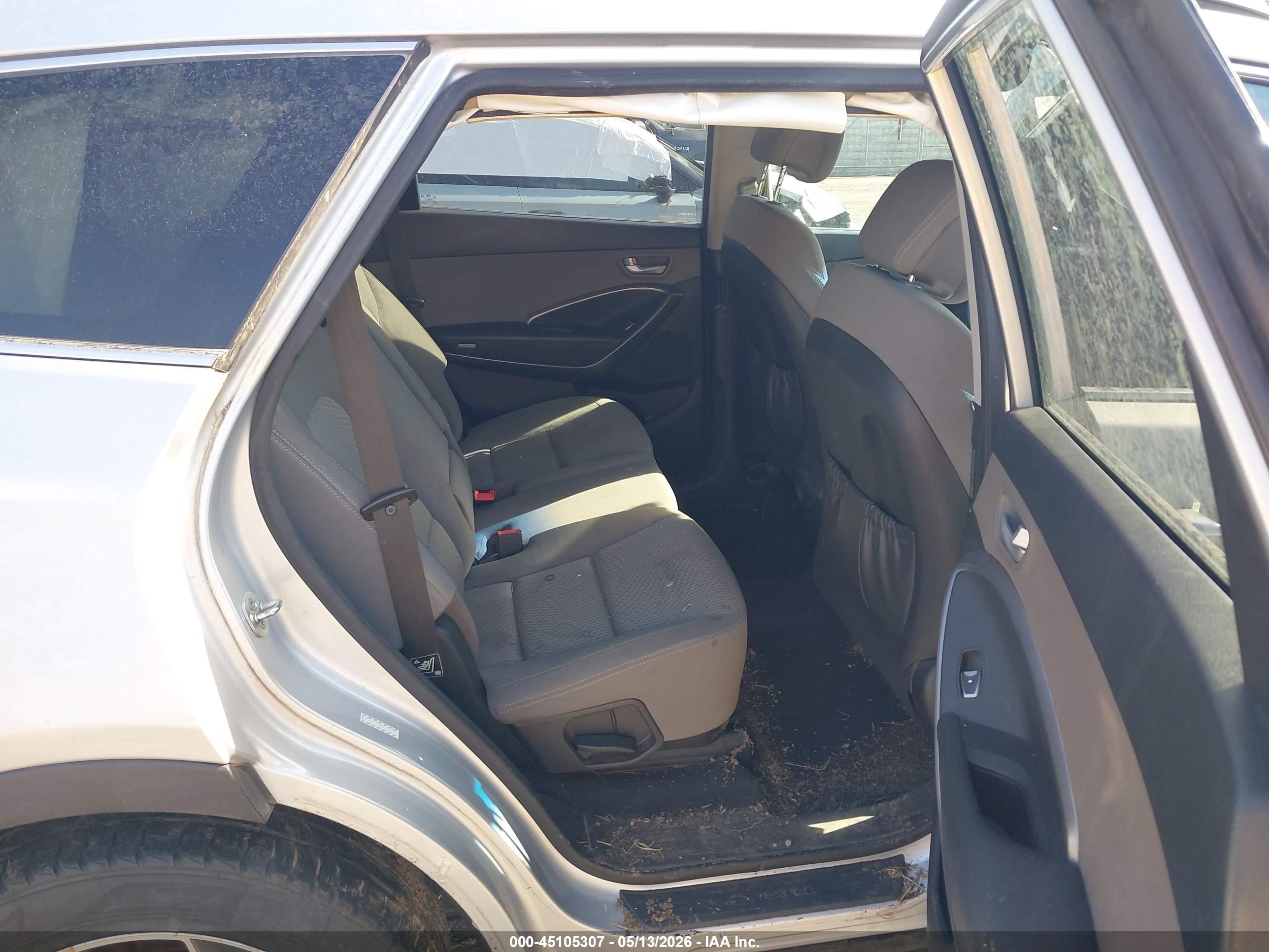 2015 Hyundai Santa Fe Gls Silver vin: KM8SMDHF9FU113374