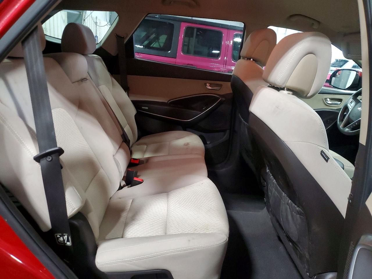 2018 Hyundai Santa Fe Se Красный vin: KM8SMDHF9JU263963