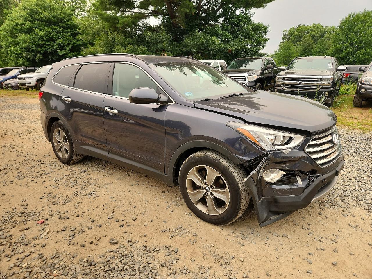 2015 Hyundai Santa Fe Gls Blue vin: KM8SMDHFXFU097542