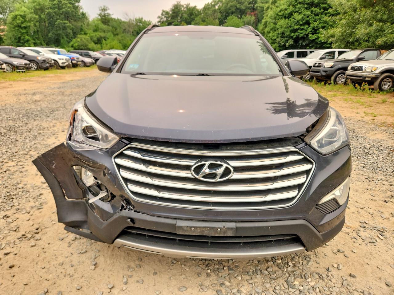 2015 Hyundai Santa Fe Gls Blue vin: KM8SMDHFXFU097542