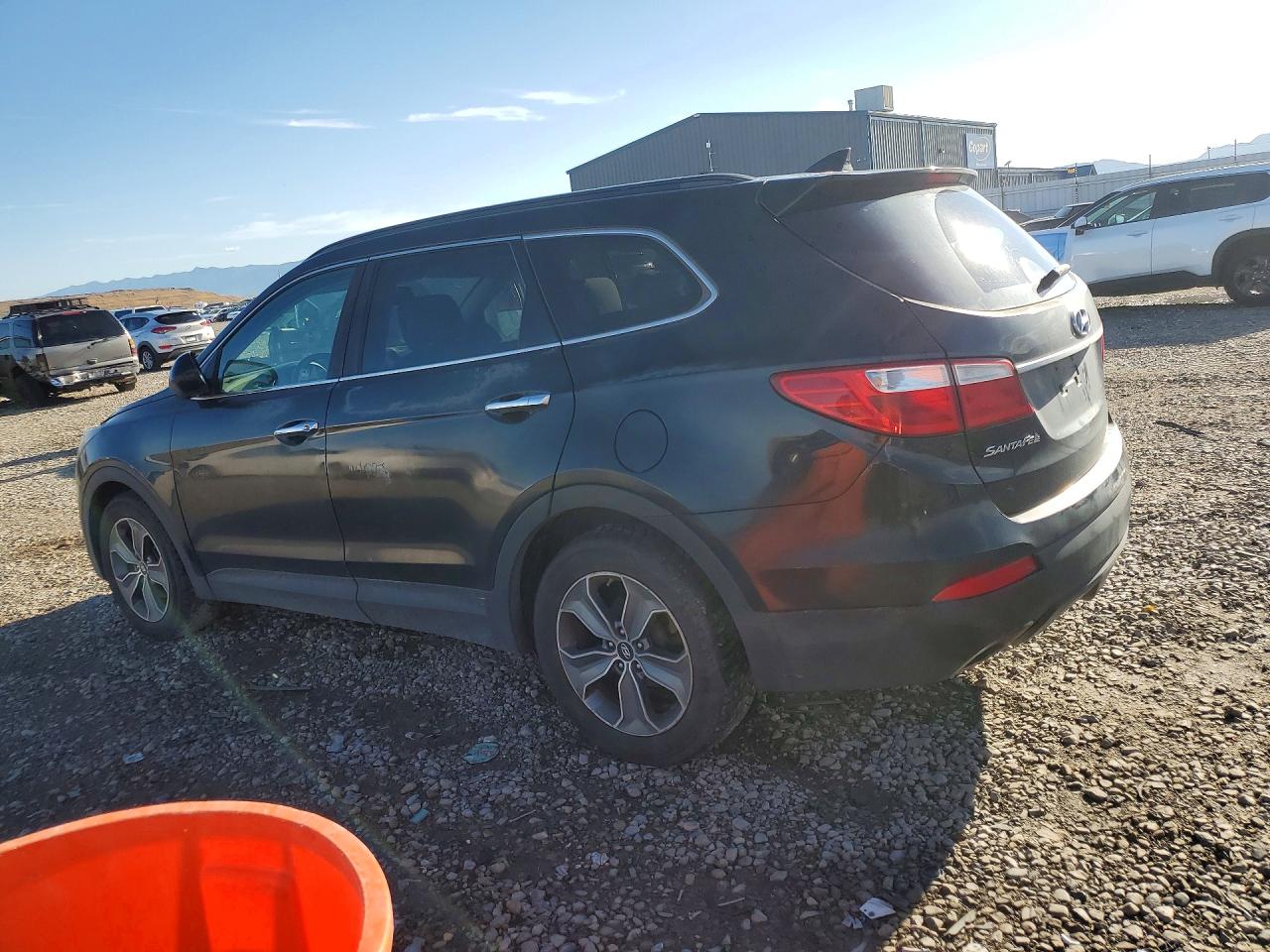 2015 Hyundai Santa Fe Gl Black vin: KM8SMDHFXFU126635
