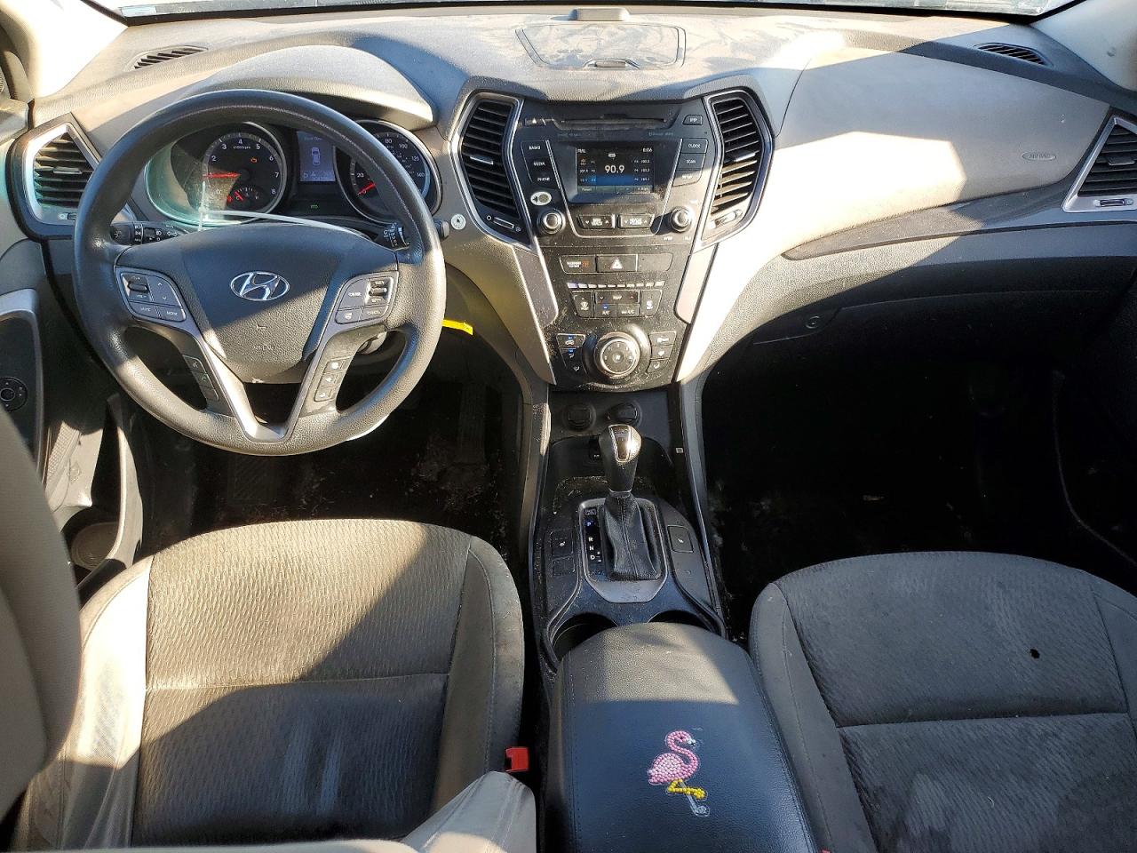 2015 Hyundai Santa Fe Gl Black vin: KM8SMDHFXFU126635