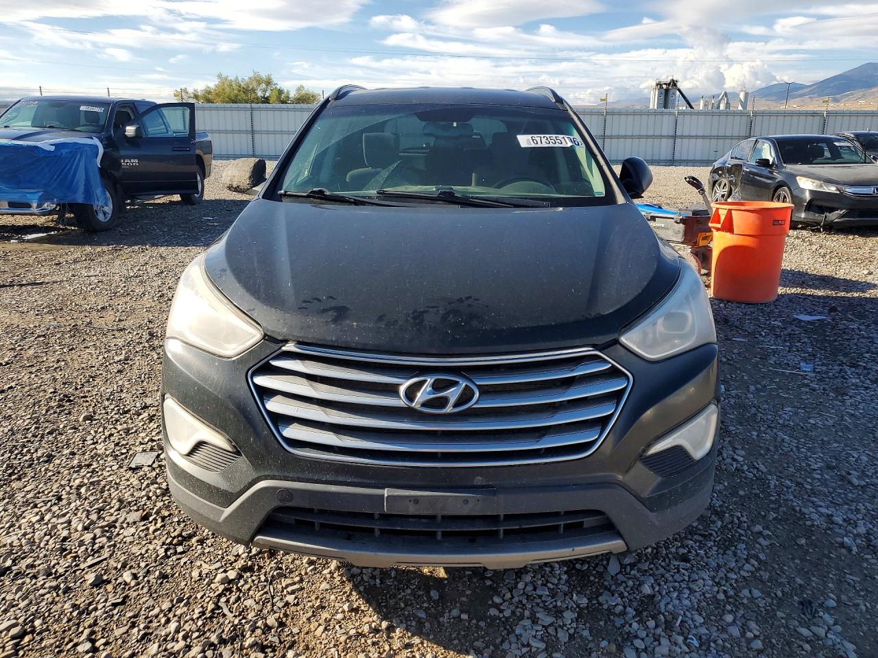 2015 Hyundai Santa Fe Gl Black vin: KM8SMDHFXFU126635