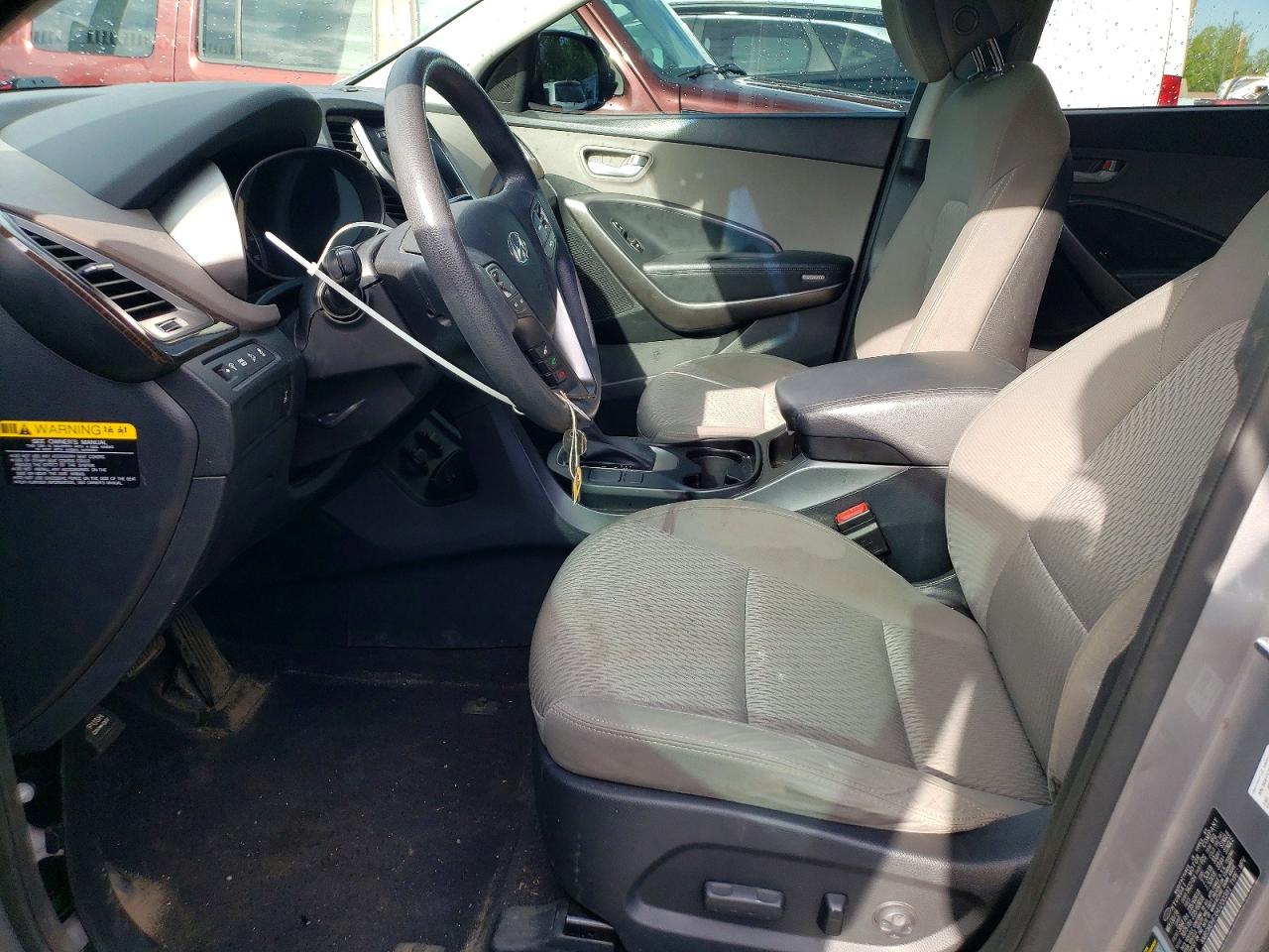 2017 Hyundai Santa Fe Se Gray vin: KM8SMDHFXHU200381