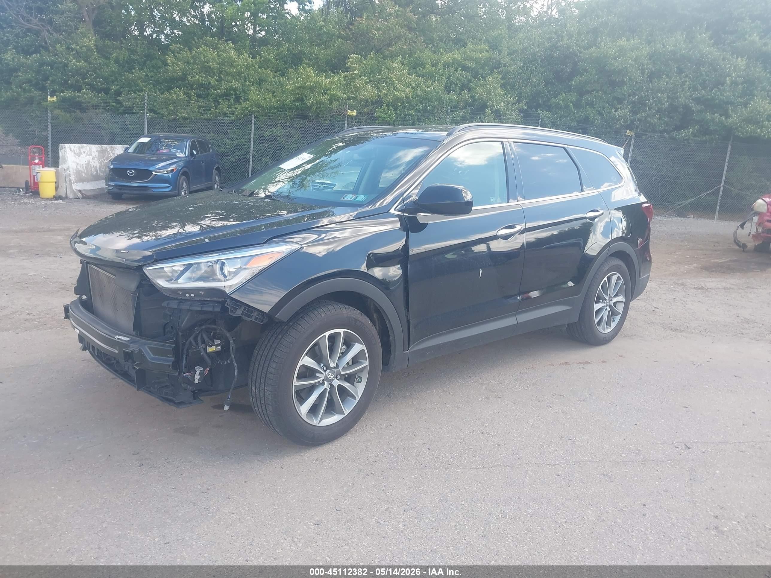 2019 Hyundai Santa Fe Xl Se Black vin: KM8SMDHFXKU304344