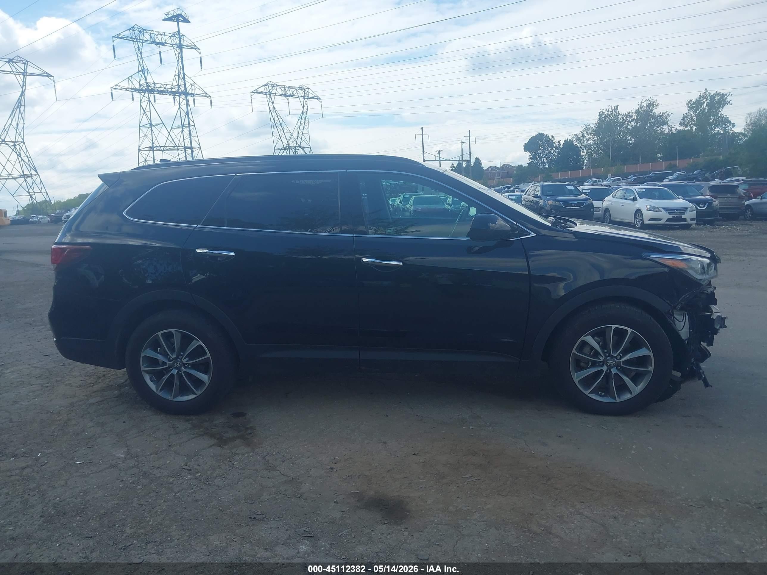 2019 Hyundai Santa Fe Xl Se Black vin: KM8SMDHFXKU304344