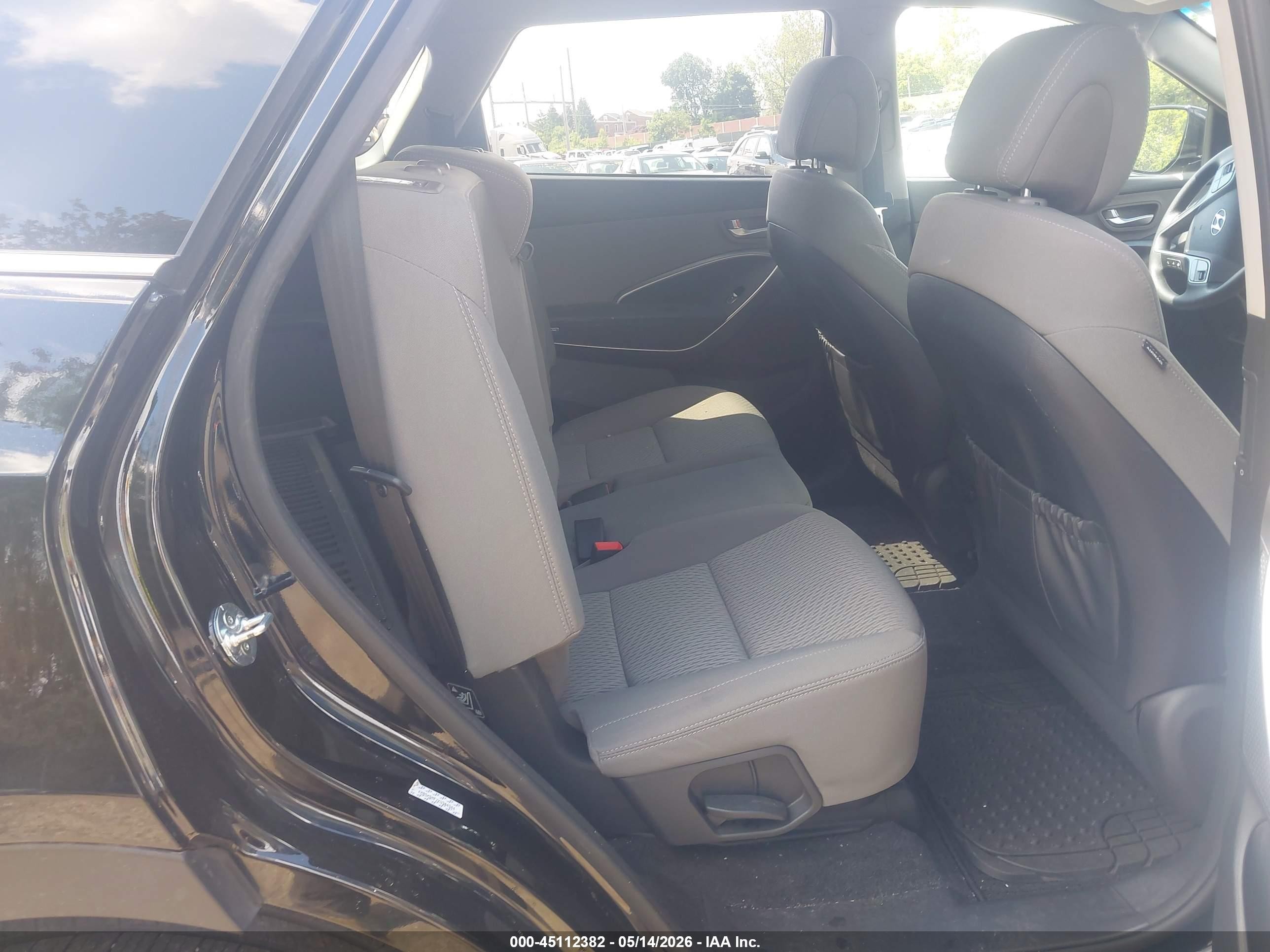 2019 Hyundai Santa Fe Xl Se Black vin: KM8SMDHFXKU304344