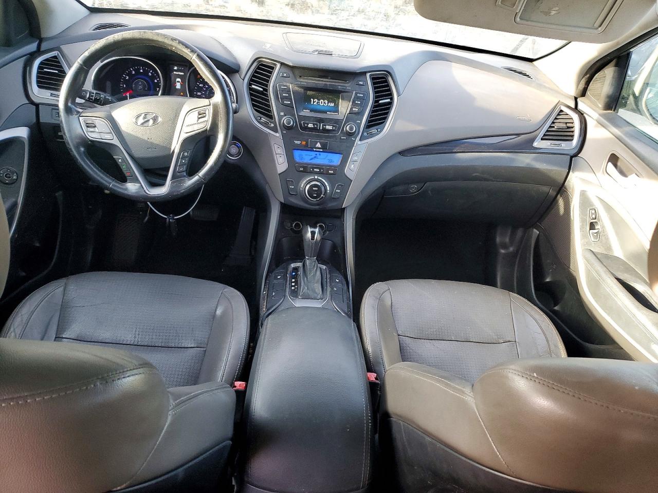 2014 Hyundai Santa Fe Gls Silver vin: KM8SN4HF0EU062536